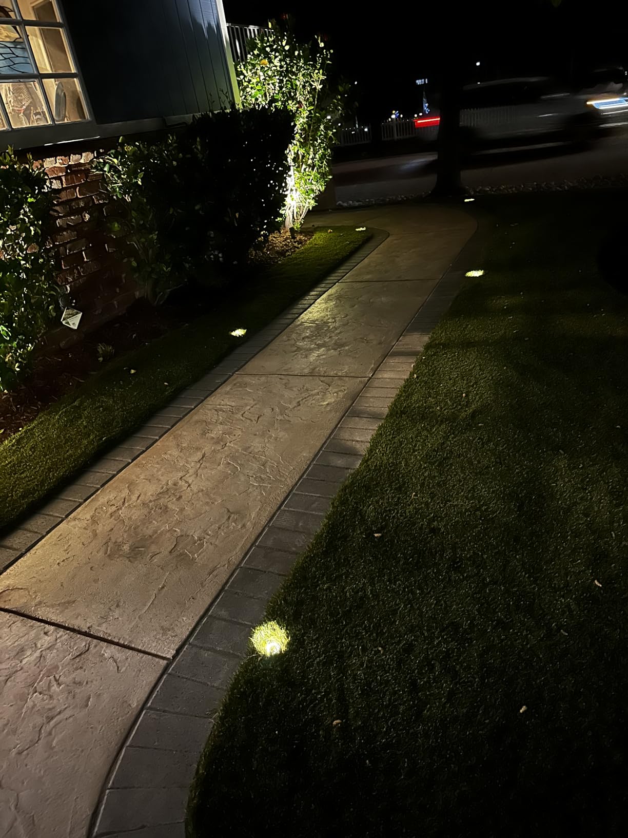 LUMENGY LED In-Ground Paver and Deck Light with Patented Ring Light Effect, 1W, 12V Low Voltage, IP67 Waterproof, for Decks, Driveways, Patios, Steps and Paver Surfaces, Stainless Steel Finish, 6-Pack customer photo 1