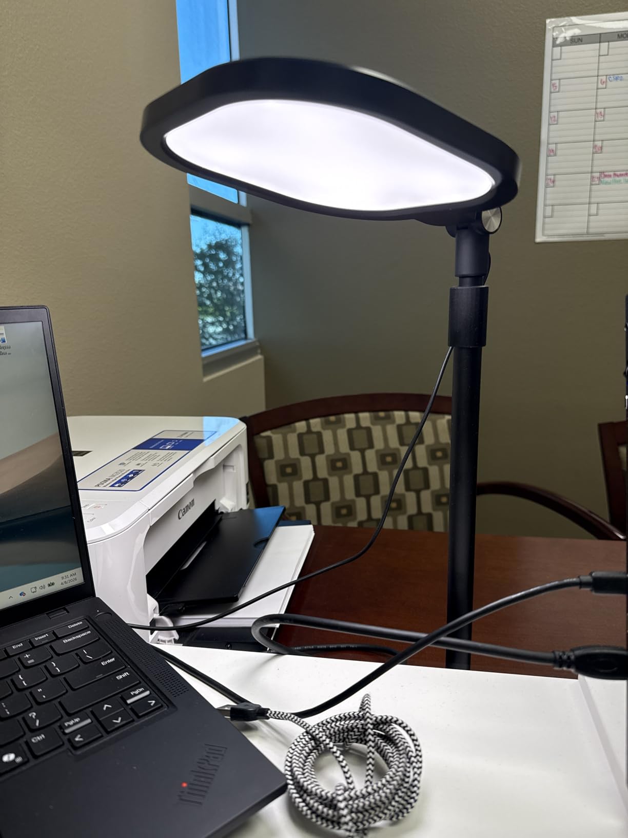 LitONES Video Conference Lighting for Zoom Meeting, Ring Light for Desk with Flexible Stand, 30 Light Modes Ring Light for Computer, Video Lights & Memory Func for Video Calls, Live Stream, Webcam customer photo 2
