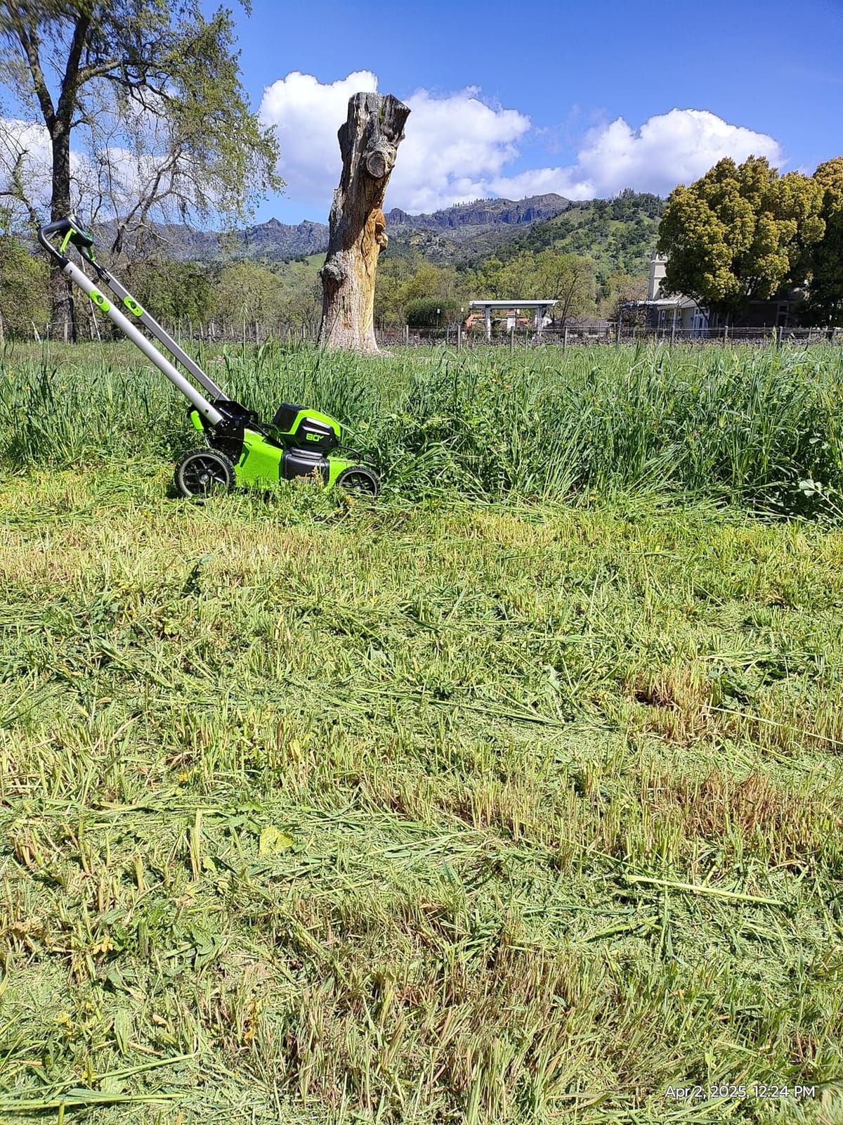 Greenworks 80V 21 in Self-Propelled Lawn Mower, 4.0 Ah Battery and Charger customer photo 1