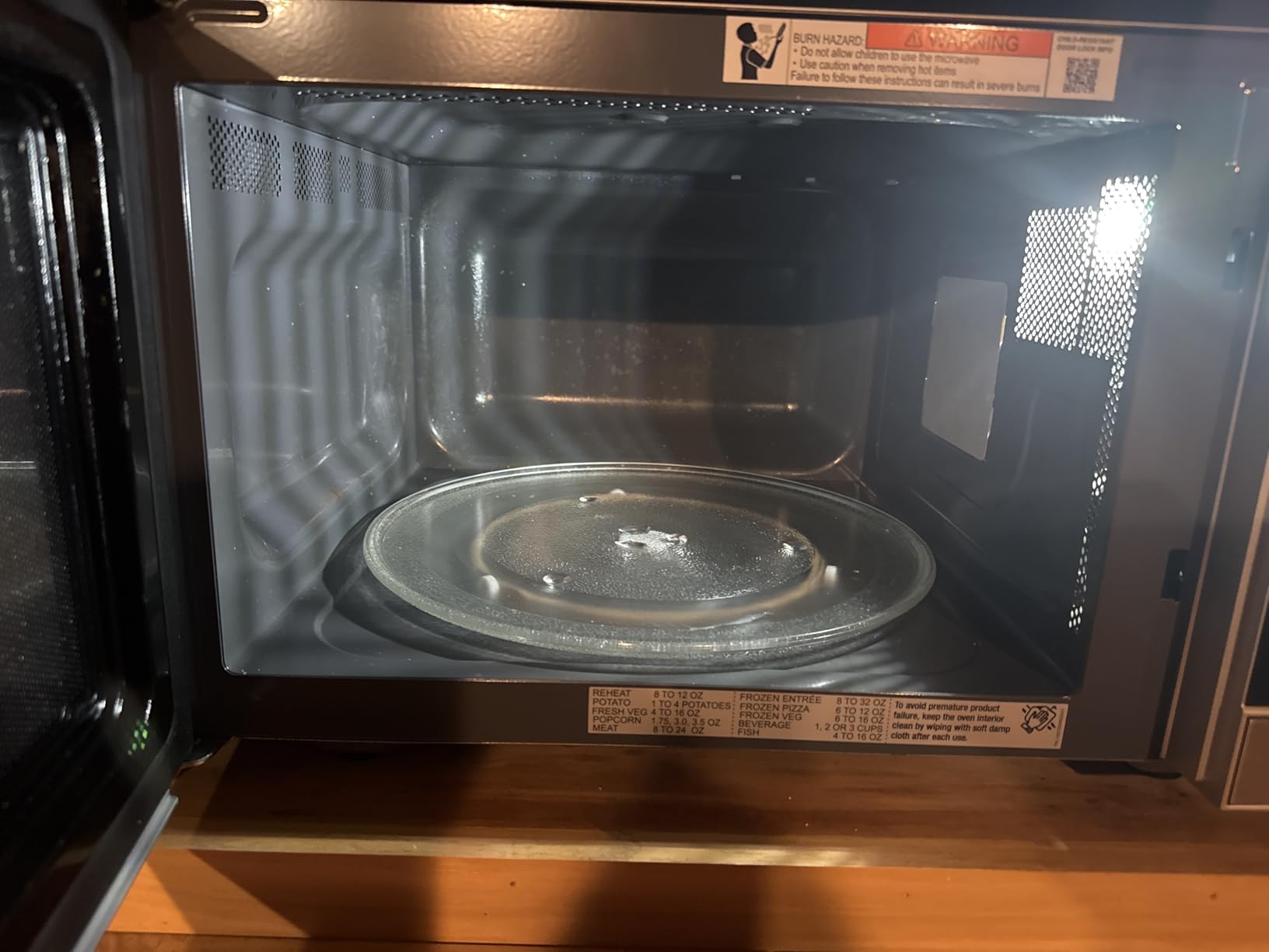 Sharp SMC1662KS 1.6 cu. ft. 1100W Stainless Steel Countertop Microwave Oven | 1100 Watt, Removable 13.6