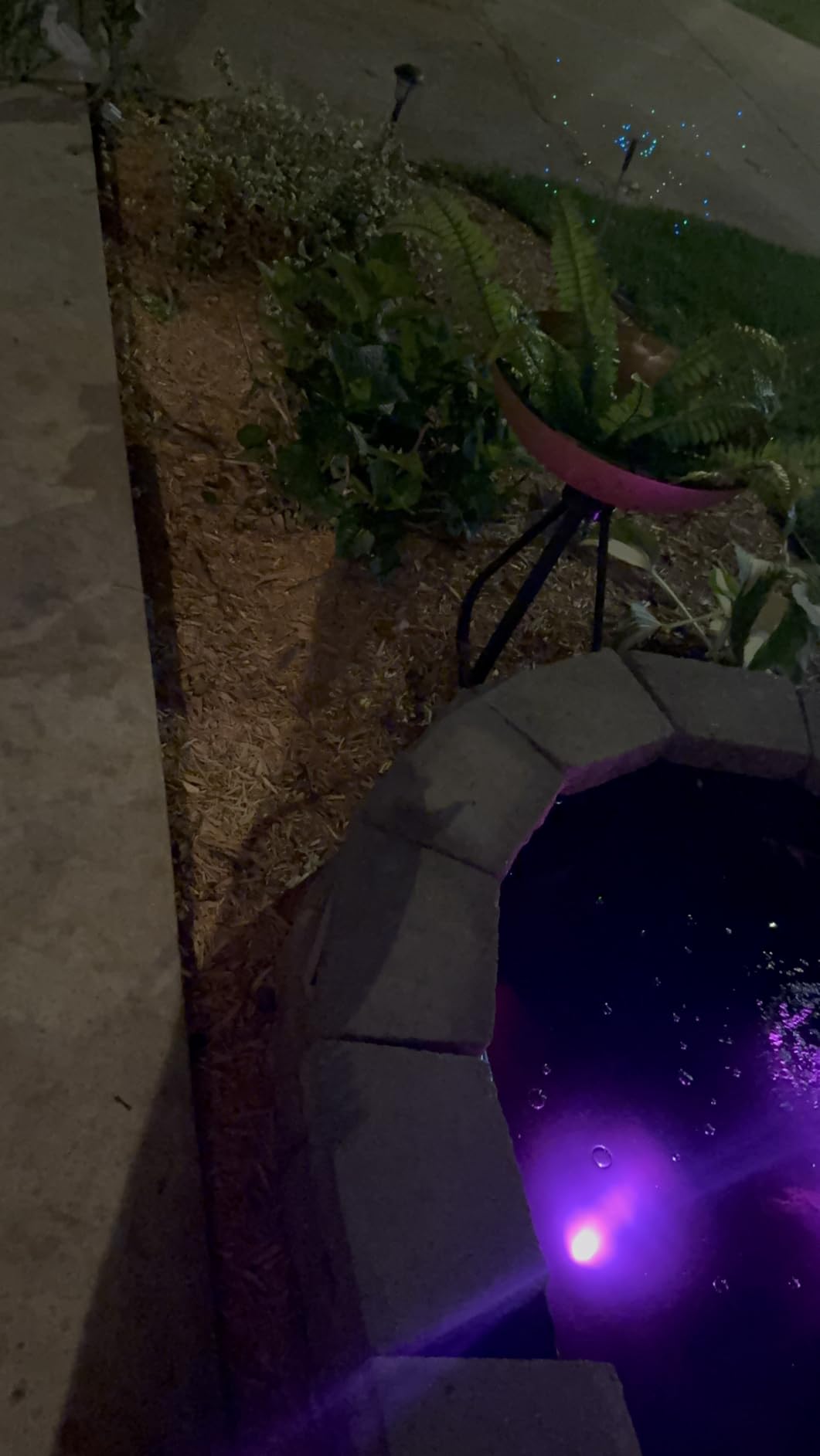 Solar Pond Lights, RGB LED Pond Lights Waterproof IP68, 2200mAh Battery Underwater Solar Light with Two Modes Options for Pond Fountain Pool Garden Decoration(3 Headlamp) customer photo 2