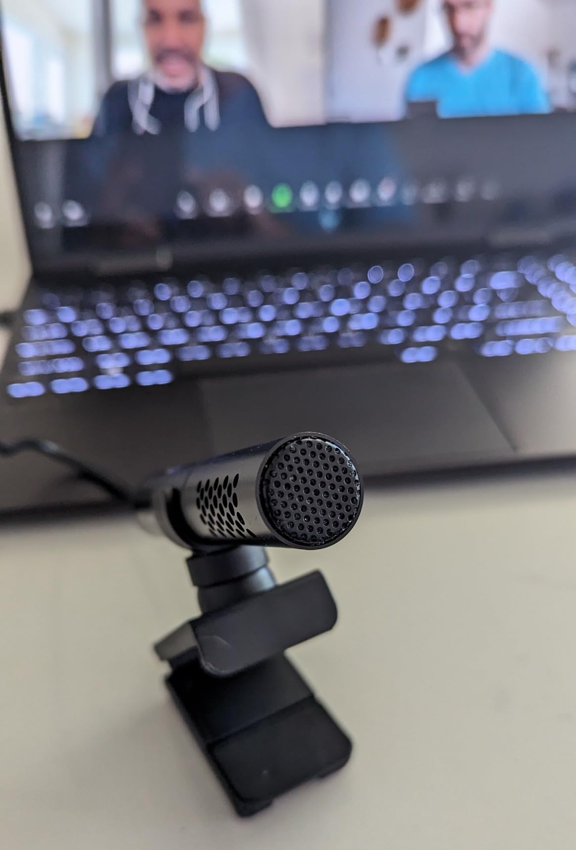 TONOR USB Conference Microphone for Laptop, Adjustable Computer PC Mic with Mute Button & LED Indicator, Microfono for Zoom Skype, 200 cm/78inch Cable, Plug-Play for MacOS Windows, TM310 customer photo 2