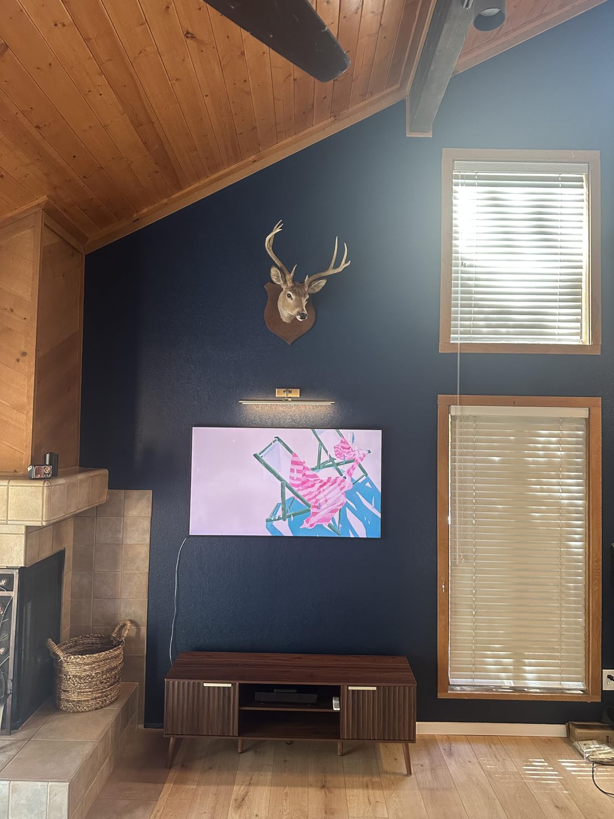 SAMSUNG 65-Inch Class QLED 4K LS03D The Frame Series Quantum HDR Smart TV w/Dolby Atmos, Art Mode, Anti-Reflection, Customizable Frame, Slim Fit Wall Mount with Alexa Built-in (QN65LS03D, 2024 Model) customer photo 2