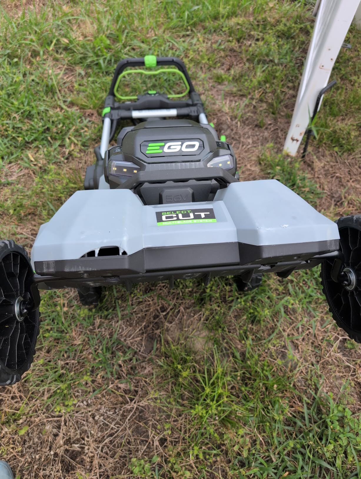 EGO POWER+ Electric Lawn Mower, Self-Propelled Cordless with Select Cut and Touch Drive, Includes (2) 56V 6.0Ah Batteries and Rapid Charger - LM2134SP-2 customer photo 2