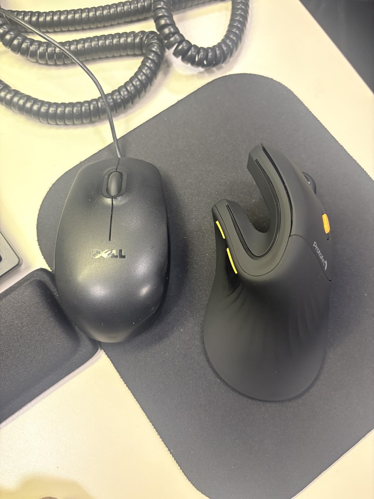 ProtoArc EM11 NL Wireless Ergonomic Vertical Mouse, Rechargeable, 58 Degree Vertical Design, Bluetooth/2.4G customer photo 1