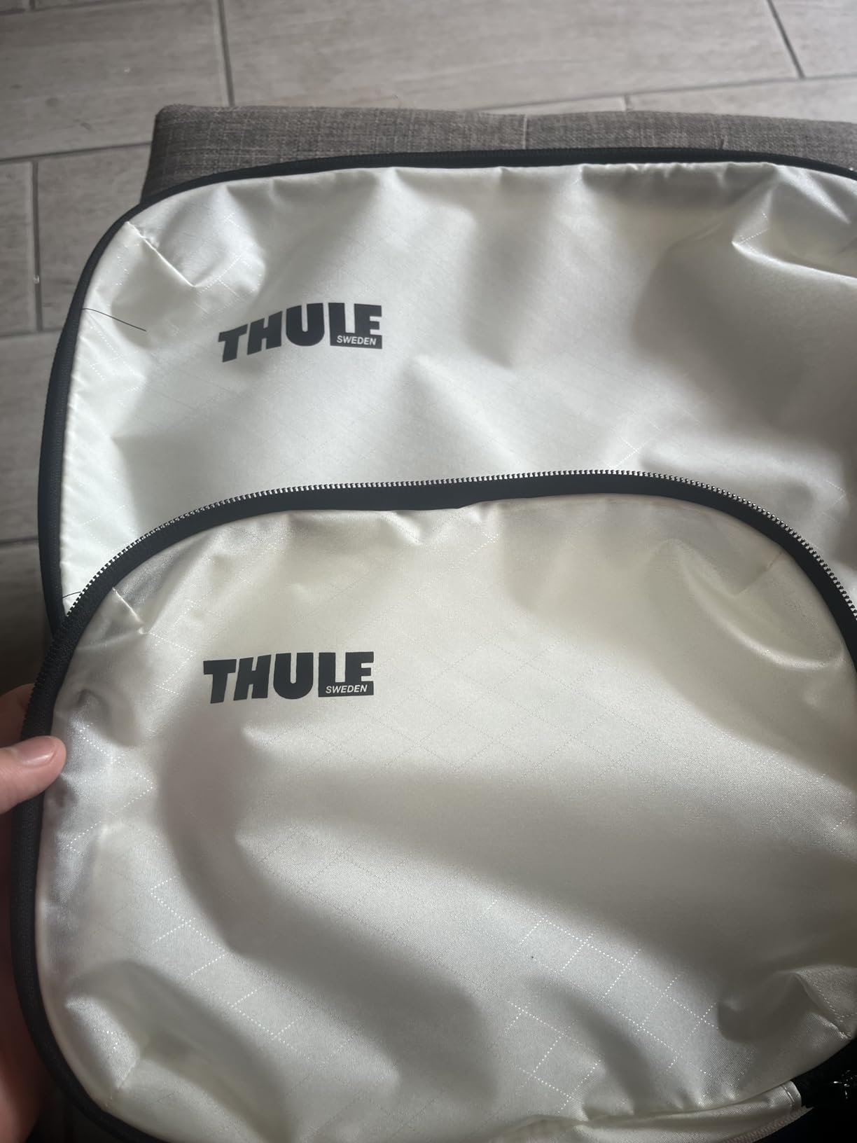 Thule compression cube set, Pond gray customer photo 2