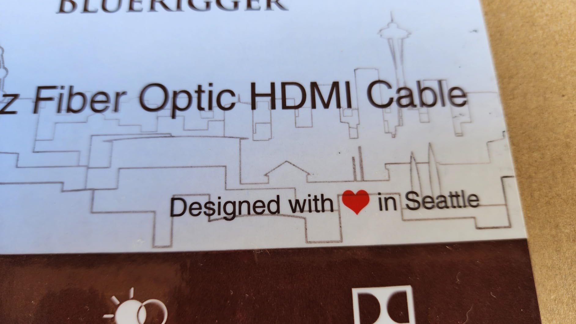 BlueRigger 8K Fiber Optic HDMI Cable 100FT (48Gbps, in-Wall CL3 Rated, 8K 60Hz, 4K 144Hz, HDCP 2.3, HDR10+) Ultra High Speed Long HDMI AOC 2.1 Cable - for Gaming, VR, HDTV, Monitor, PC customer photo 2