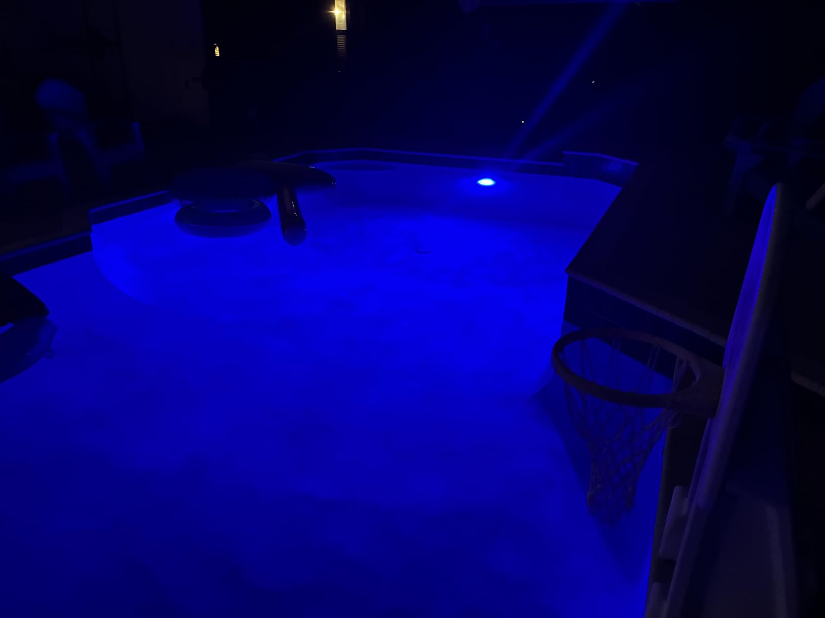 SURAIELEC 12V AC Pool Lights for Inground Pool, 10 inch Color Changing LED Pool Light with Remote Control, 300W Equivalent, Underwater Swimming Pool Light Fixture for Large Wet Niches, 50FT customer photo 1