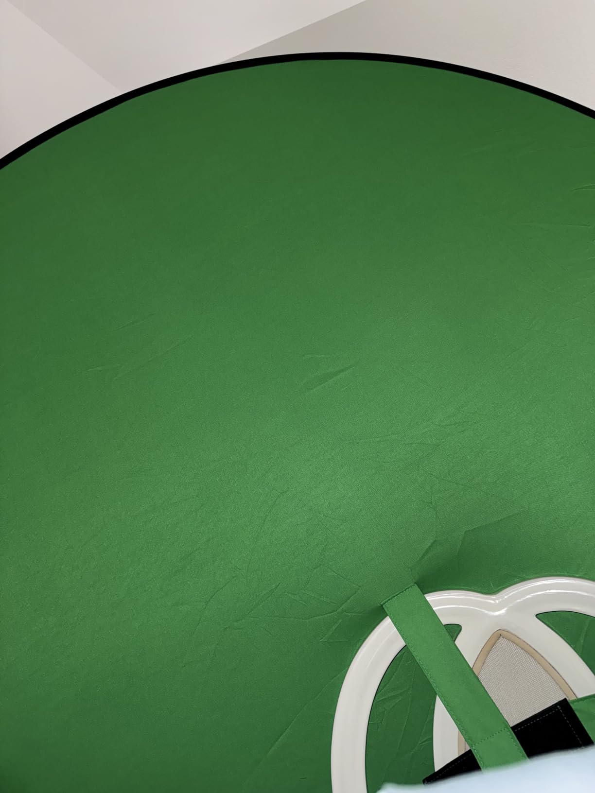 Portable Green Screen Chair, 57 in Greenscreen Backdrop with Stand Double Sided Foldable Green Background, Chroma Key, for Photography Streaming Gaming Photo Zoom Video Chats and Meeting customer photo 2