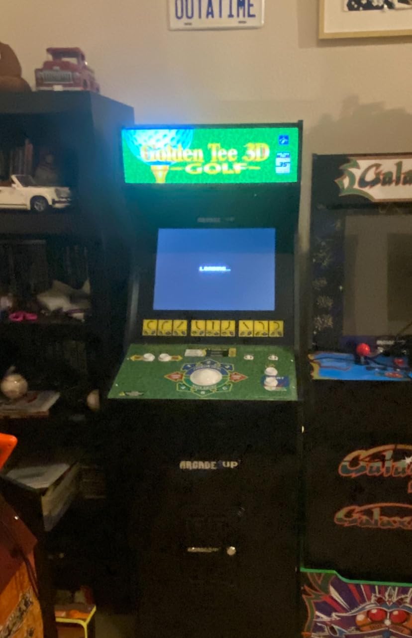 Arcade1Up Golden Tee 3D Deluxe Home Arcade, 8 Golf + Bowling Games customer photo 1