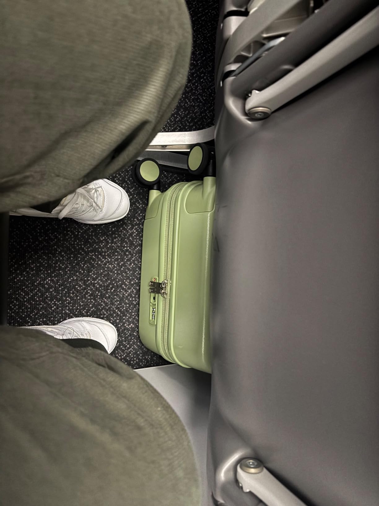 14 Inch Underseat Luggage Carry on Suitcase Hardshell Lightweight PC customer photo 1