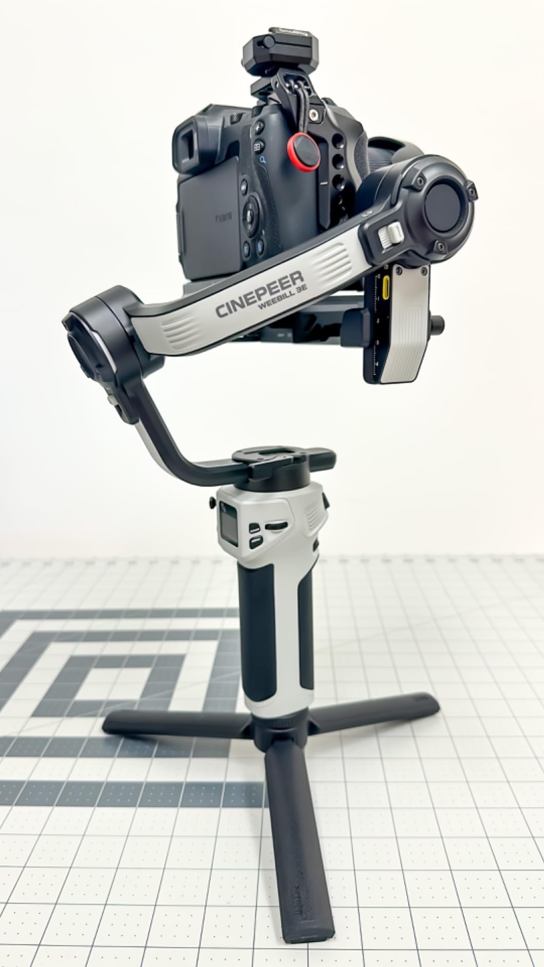 ZHIYUN CINEPEER Weebill 3E, 3-Axis Lightweight Gimbal Stabilizer for DSLR & Mirrorless Camera Canon/Sony/Panasonic/Nikon, 3KG Payload, Native Vertical Shooting, Bluetooth Shutter Control customer photo 2