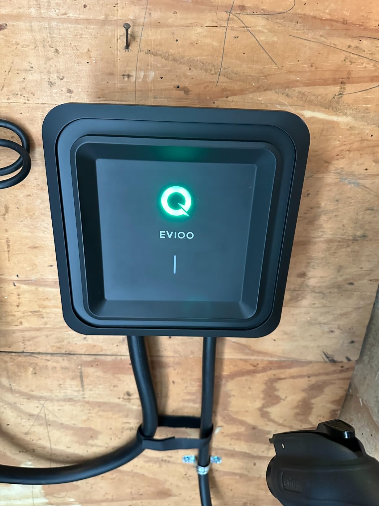 EVIQO Level 2 EV Charger, 48 Amp 240V, J1772, 25ft Cable, WiFi Smart App, Weatherproof Indoor/Outdoor (IP66, NEMA 4), UL & ETL Certified, Hardwired customer photo 2