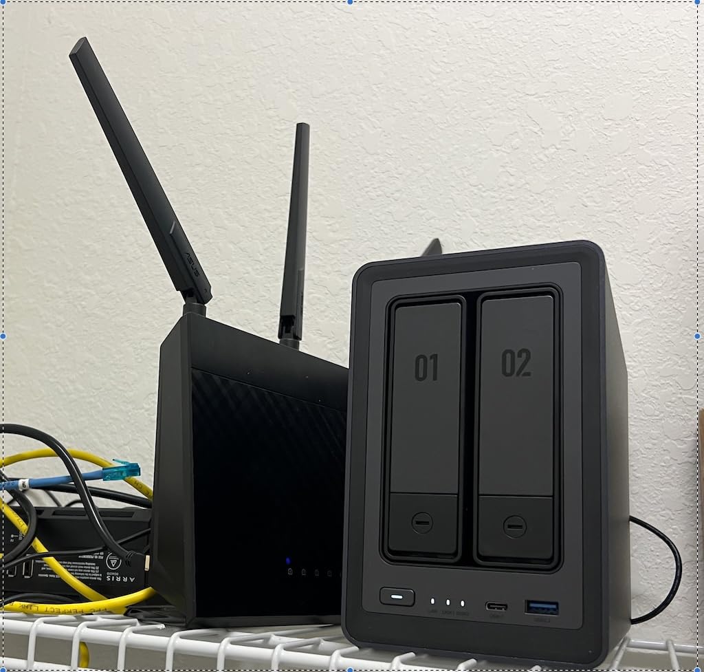 UGREEN NAS DXP2800 2-Bay, Ideal for Advanced Home Users, Remote Workers | Intel N100 Quad-Core CPU, 8GB DDR5 RAM, 2.5GbE, 2X M.2 NVMe Slots, 4K HDMI, Desktop NAS Network Attached Storage (Diskless) customer photo 2