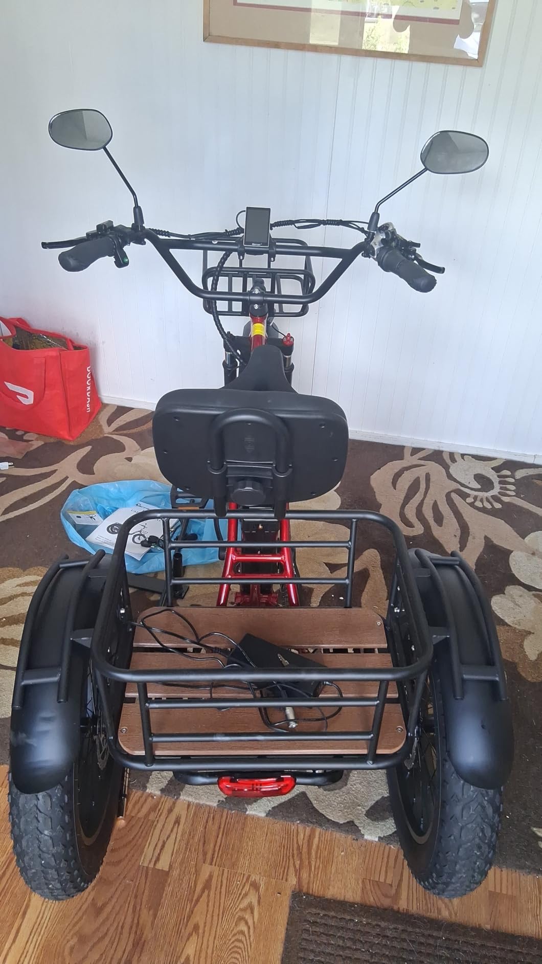 Electric Tricycle for Adults, 750W(Peak 1350W), 48V13Ah Ebike, 20