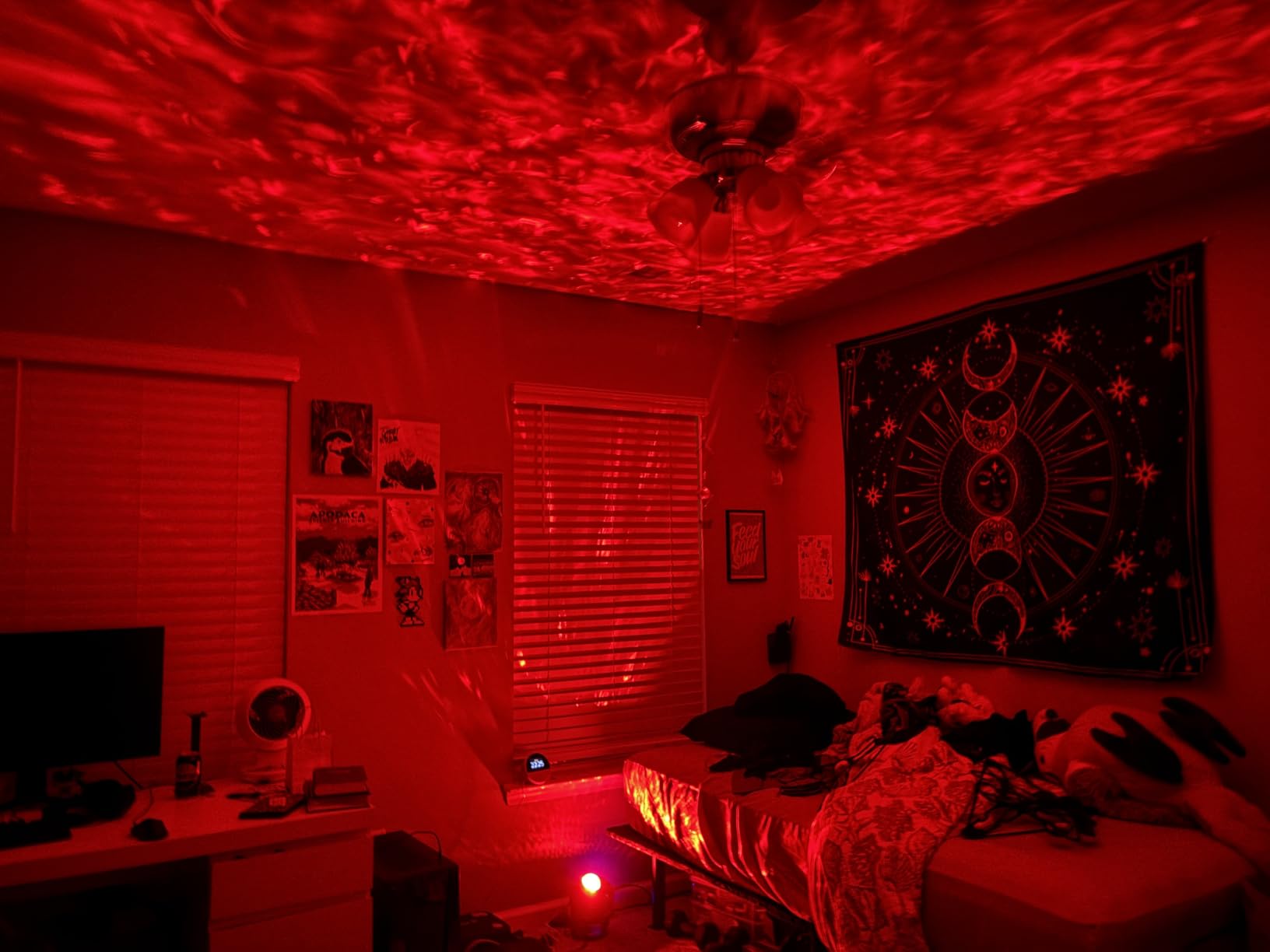 Govee Star Light Projector with 3 Aurora Flowing Effects | Works with Matter and Alexa, 52 Scene Modes, 18 White Noise Options, LED Night Light Projector for Bedroom customer photo 1