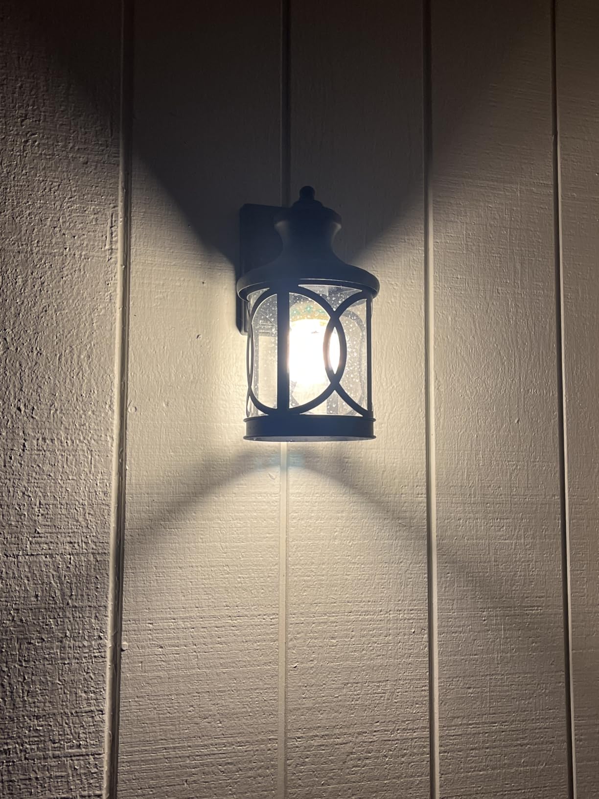 2-Pack Outdoor Wall Lights, Porch Lights, Waterproof Outdoor Wall Sconce, Exterior Light Fixture Oil-Rubbed Bronze Finish with Clear Glass Shade for Garage Patio Front Door Balcony customer photo 2