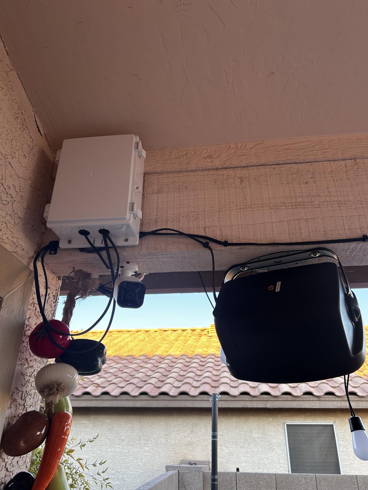 PROZOR Bluetooth 5.0 Power Amplifier for Outdoor Speakers, 200W+200W Stereo Amplifier, TPA3221 2 Channel amp Waterproof Mounting Box Supports Speakers customer photo 1