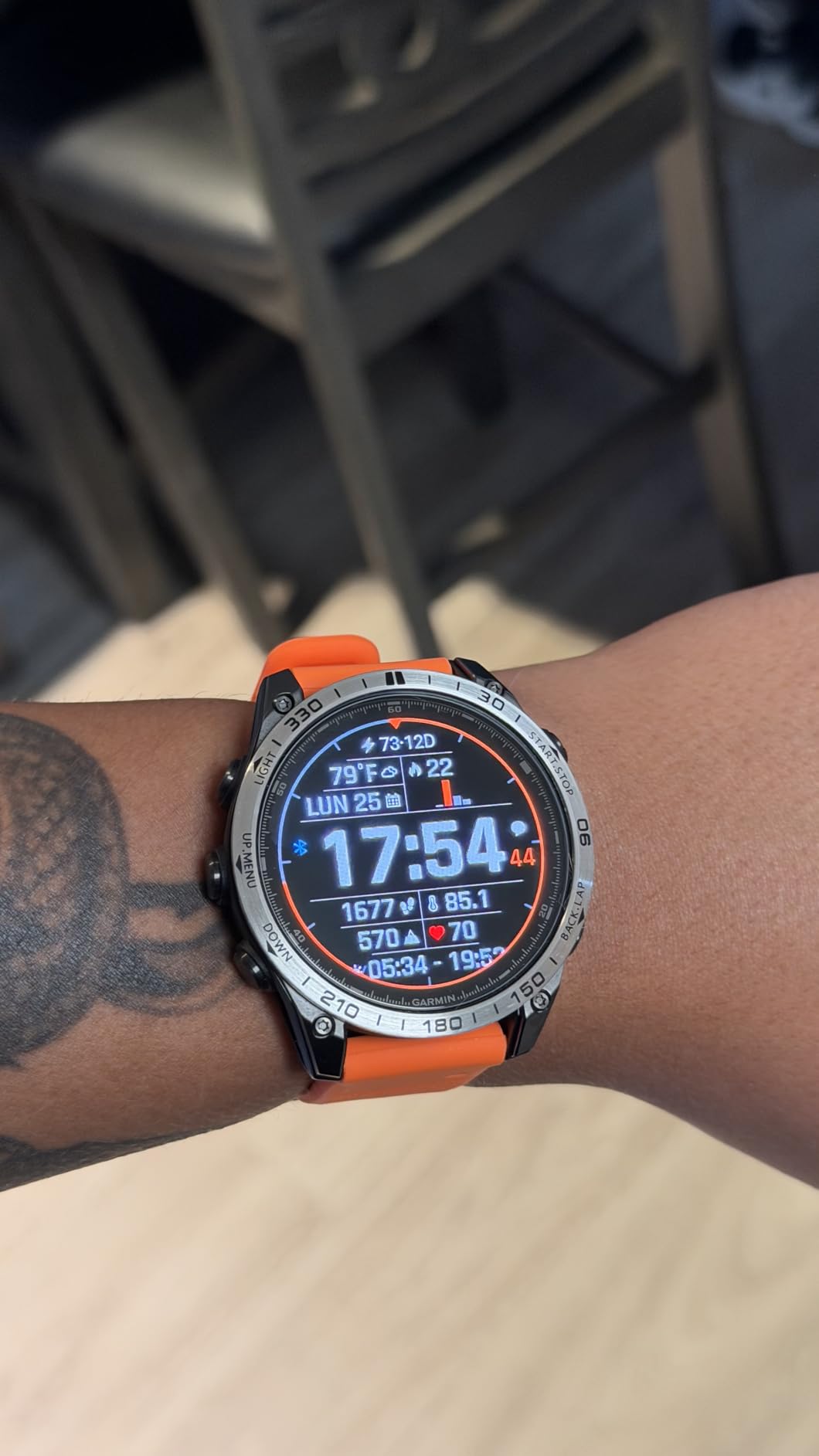 Garmin fēnix® 8, 47mm, Black | Premium Multisport Smartwatch, AMOLED Display, GPS, Built-In Flashlight, Dive-Rated, Built-In Speakers & Mic customer photo 1