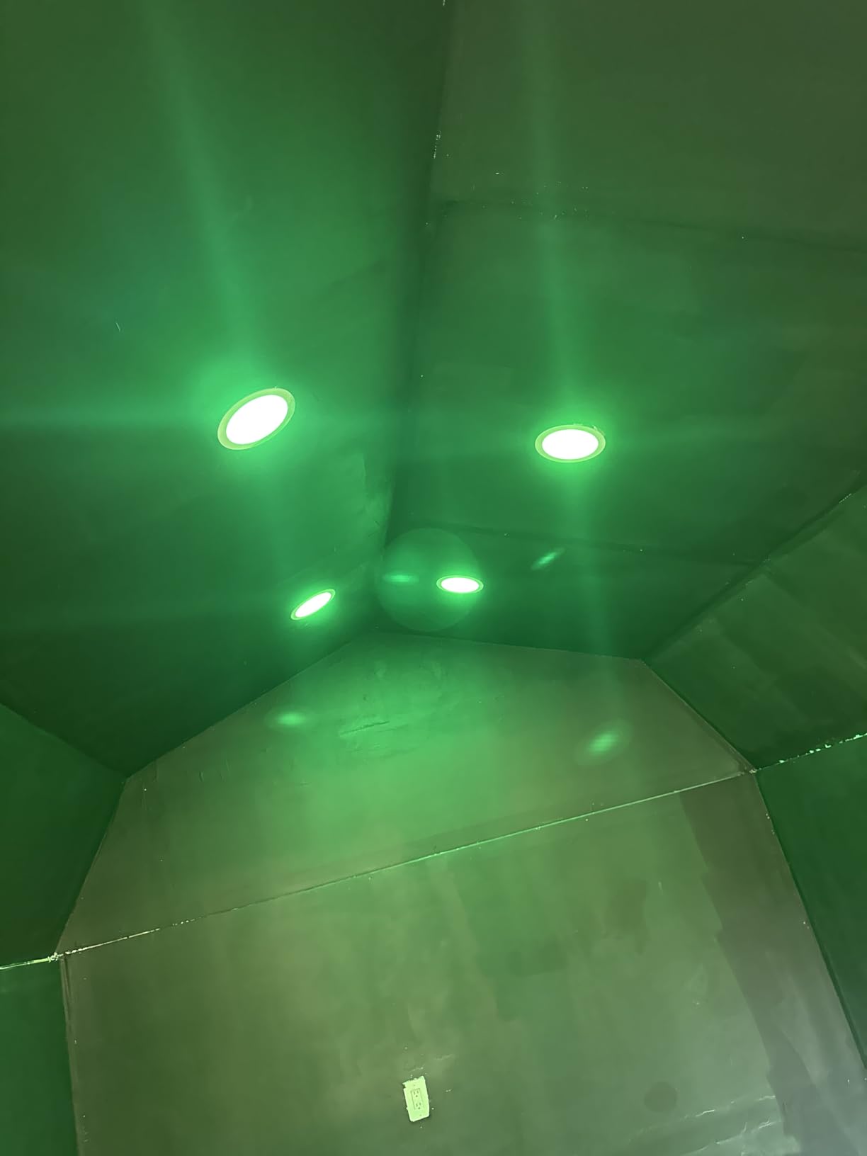 Smart Recessed Lighting 6 Inch RGBCW Color Changing 16W LED Downlight with Junction Box, 1350 Lumen Recessed Ceiling Light Compatible with Alexa, Dimmable by Bluetooth Control - 6 Pack customer photo 2