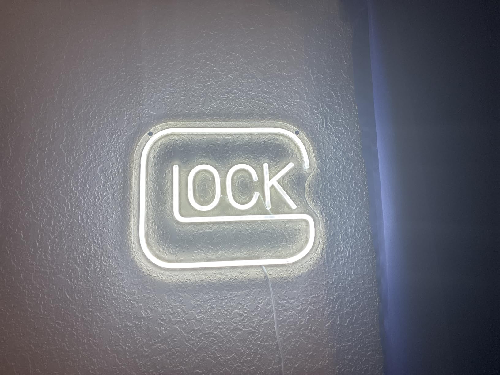 Lock Neon Signs for Wall Decor,Dimmable Game Neon Light for Gamer,Usb Powered Gaming Lights for Man Cave Bedroom Game Room Bar Birthday Gifts(9.8 * 11.8in) customer photo 1