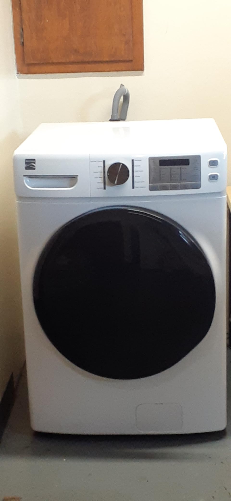 Kenmore 4.5 cu. ft. Front Load Washer - White | Stain Removing Steam Treatment - Accela Wash - ENERGY STAR Certified customer photo 2
