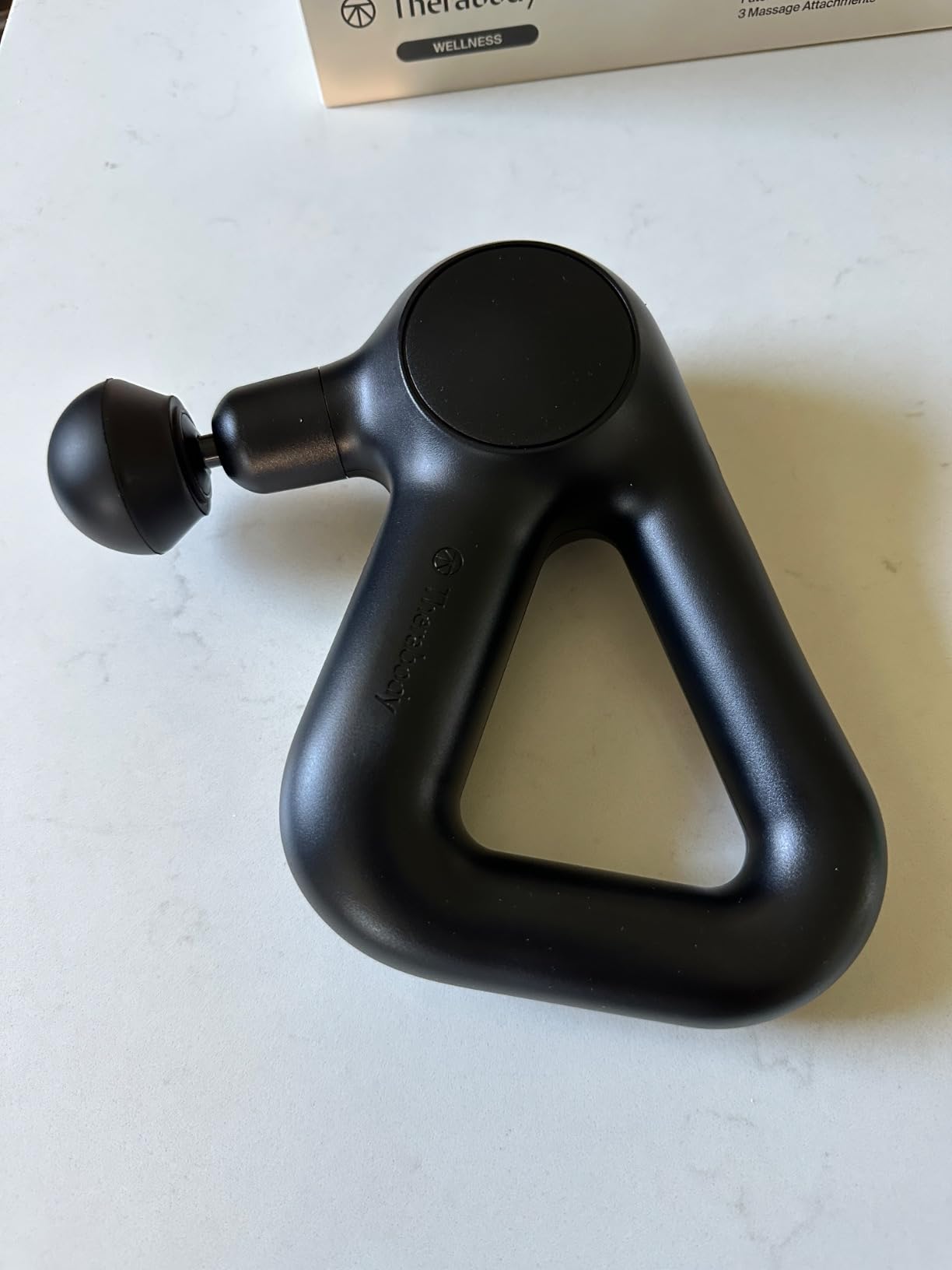 TheraGun Therabody Relief Massage Gun | for Daily Comfort | 3-Speed | Black customer photo 1