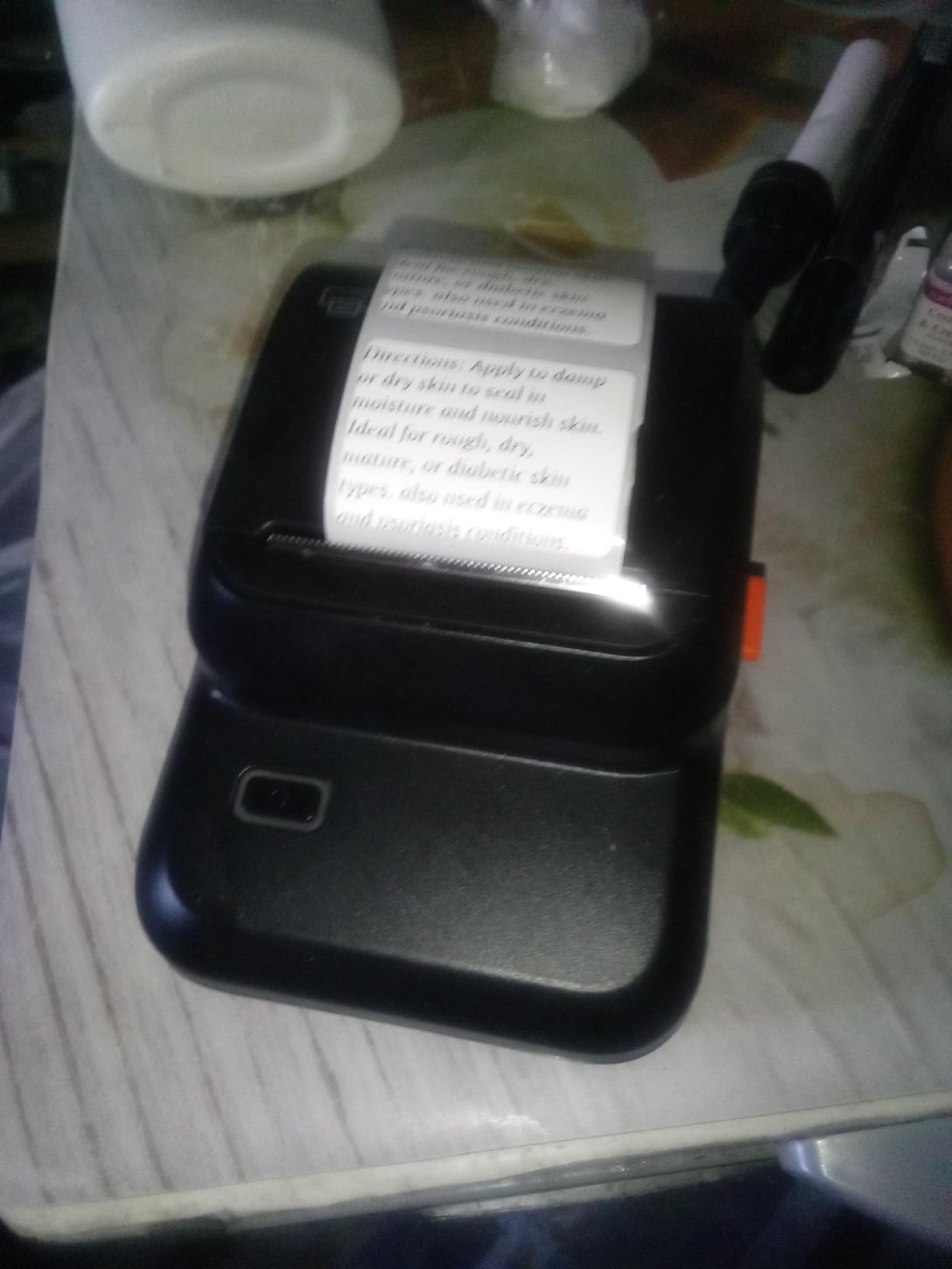 Label Maker Machine with Tape, Bluetooth Label Printer with 6000+ Templates | Portable 2 Inch Barcode Thermal Sticker Printer Easy to use for Small Business, Home, School, Safety Label Makers, Black customer photo 2