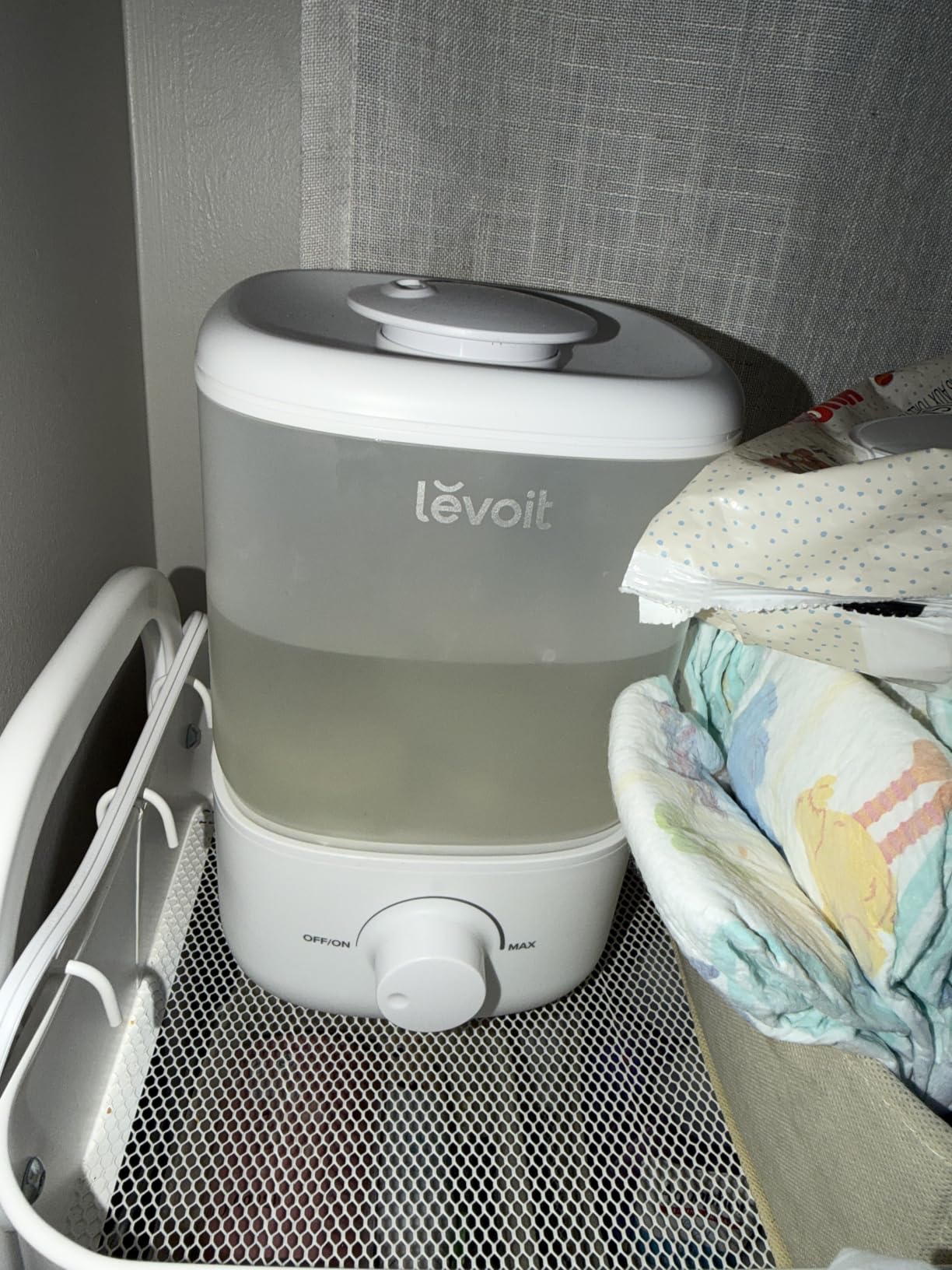 Levoit Evaporative Humidifiers for Bedroom Baby, Dual Air and Water Filters | Separate Sensor, Blue Light Free for Nursery Nightlight, Auto Dry, Smart Control & Alexa, Auto Mode, 3.8L Tank for 36H customer photo 2