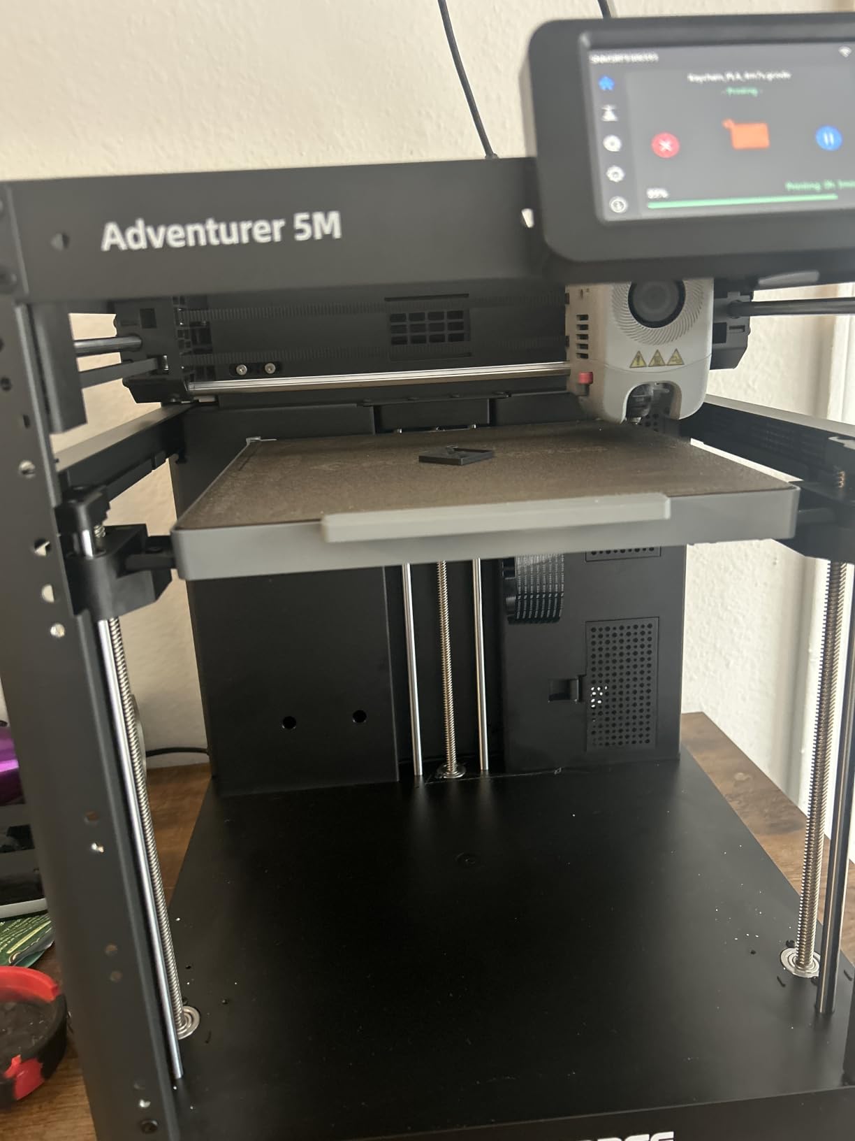 FLASHFORGE AD5M 3D Printer Fully Auto Calibration Print with 1-Click Max 600mm/s Speed, All-Metal CoreXY Structure Precise Printing, Easy-Maintenance Quick-Swap Nozzle, Print Size 220x220x220mm customer photo 1