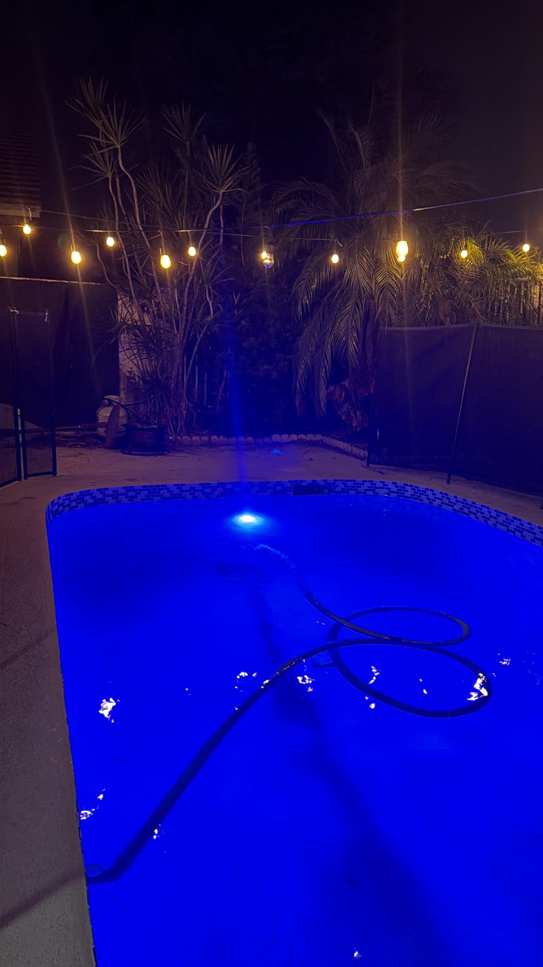 CAtArt 10 Inch Pool Light for Inground Pool,AC120V 6000K Cool White | 35W LED,Underwater Pool Light Replacement Compatible with Pentair and Hayward 10'' Wet Niches, IP68 Waterproof,100FT customer photo 1