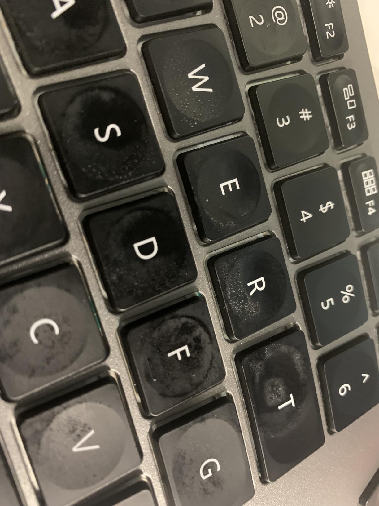 ProtoArc EK01 Plus Backlit Bluetooth Ergonomic Keyboard, Full Size, Grey | Adjustable brightness, split design, cushioned wrist rest, connect 3 devices via Bluetooth/2.4G, 2000mAh USB-C rechargeable. customer photo 1