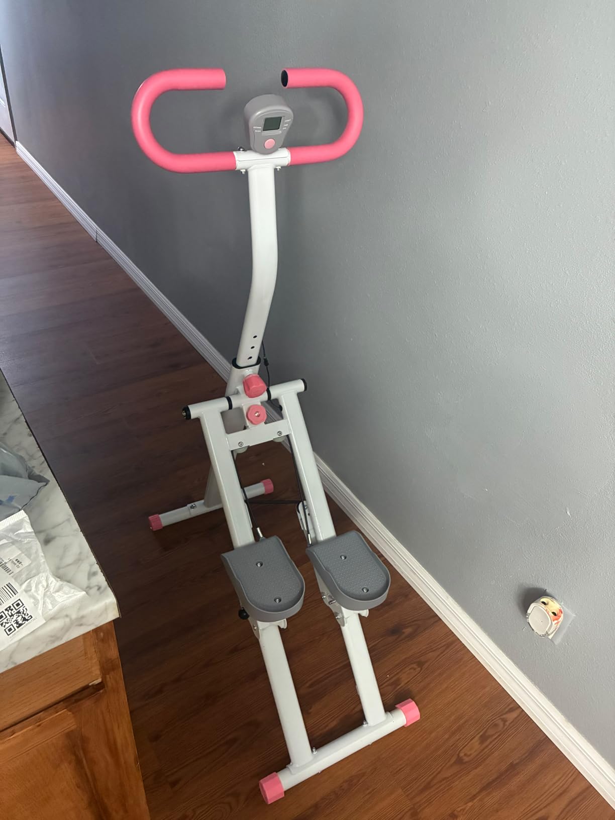 Stair Stepper for Home-Upgrade Vertical Climber Workout Machine for Full-Body Exercise Climber Fitness Equipment with Stable Frame Adjustable Handlebar customer photo 1