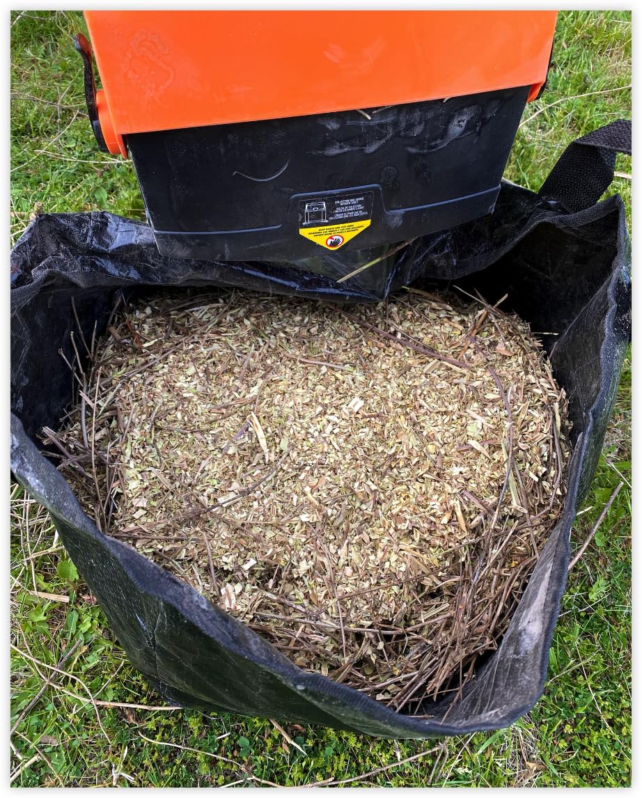 LawnMaster FD1503 Electric Wood Chipper Shredder 15-Amp 1.8-Inch Cutting Diameter Max 14:1 Reduction customer photo 1
