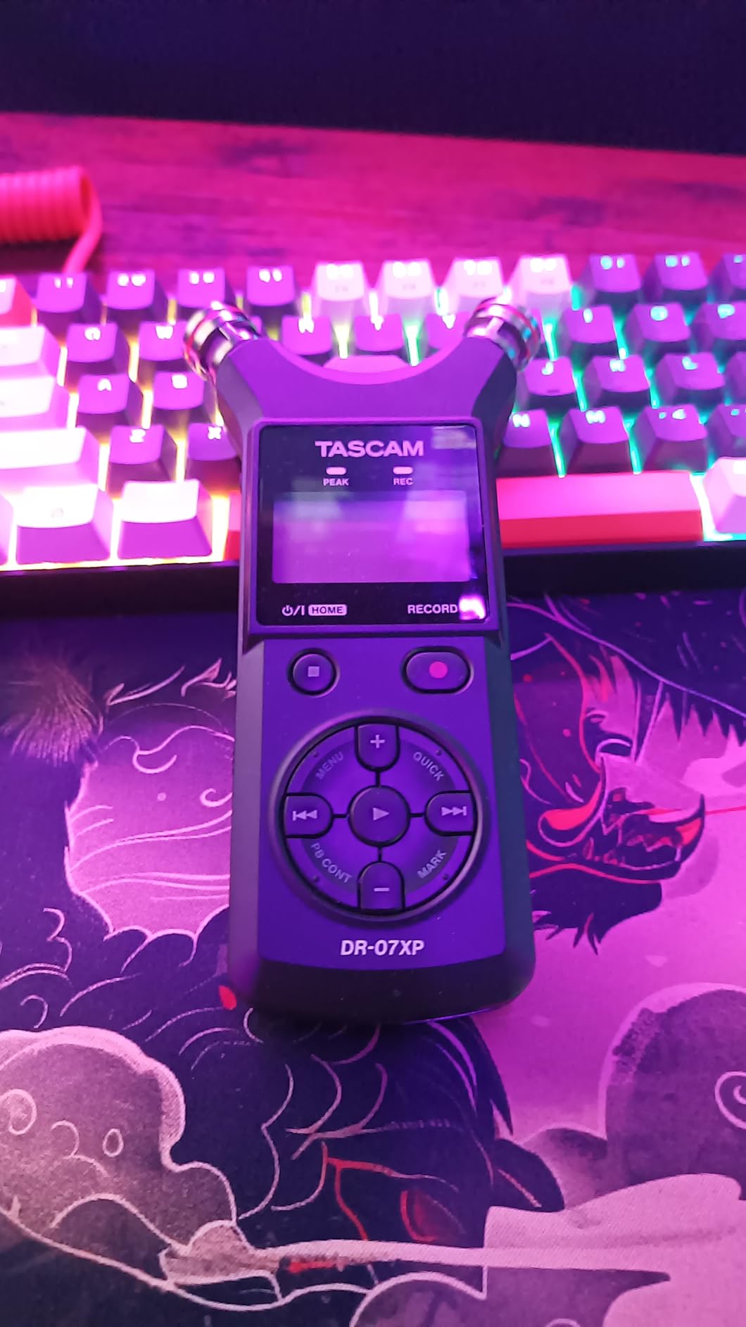 TASCAM DR-07XP 32-Bit Float Portable Handheld Field Recorder and USB-C Audio Interface customer photo 1