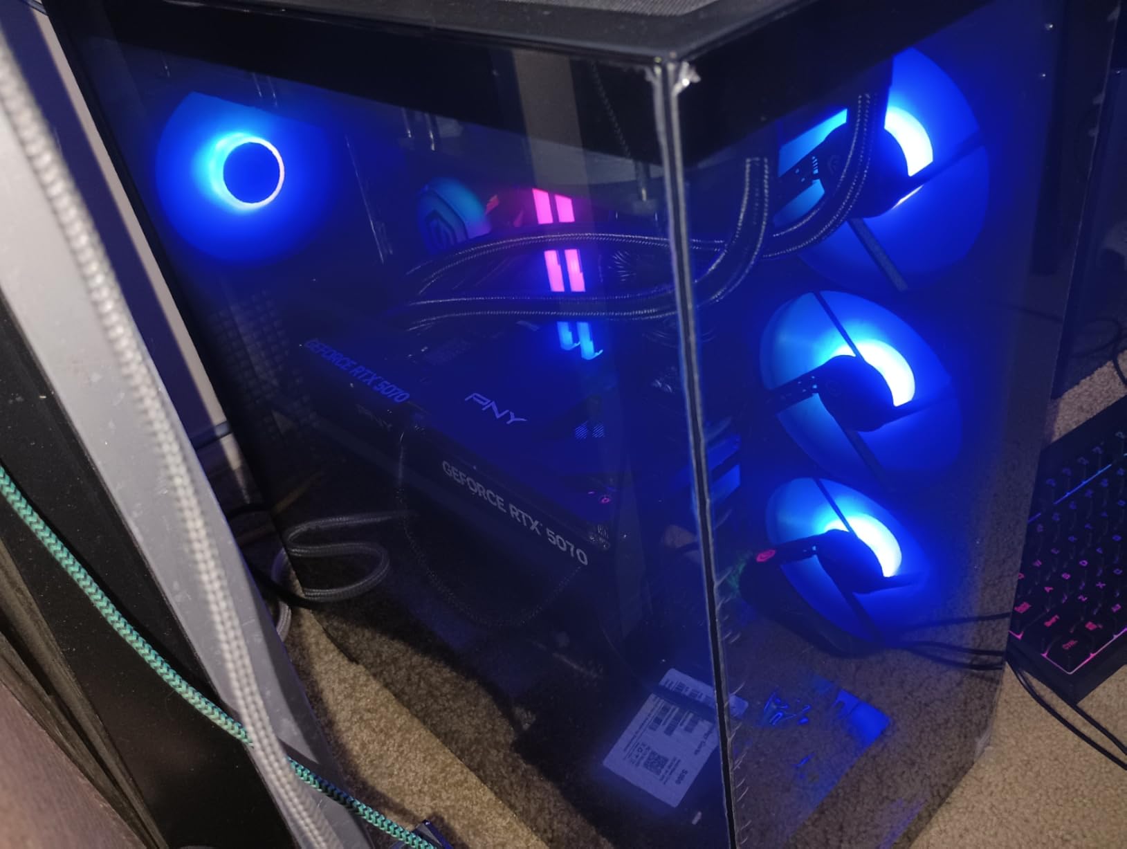Gamer Xtreme VR Gaming PC, Intel Core i9-14900KF 3.2GHz, GeForce RTX 5070 12GB, 32GB DDR5, 2TB PCIe 4.0 SSD, WiFi Ready & Windows 11 Home (GXiVR8080A39) customer photo 1