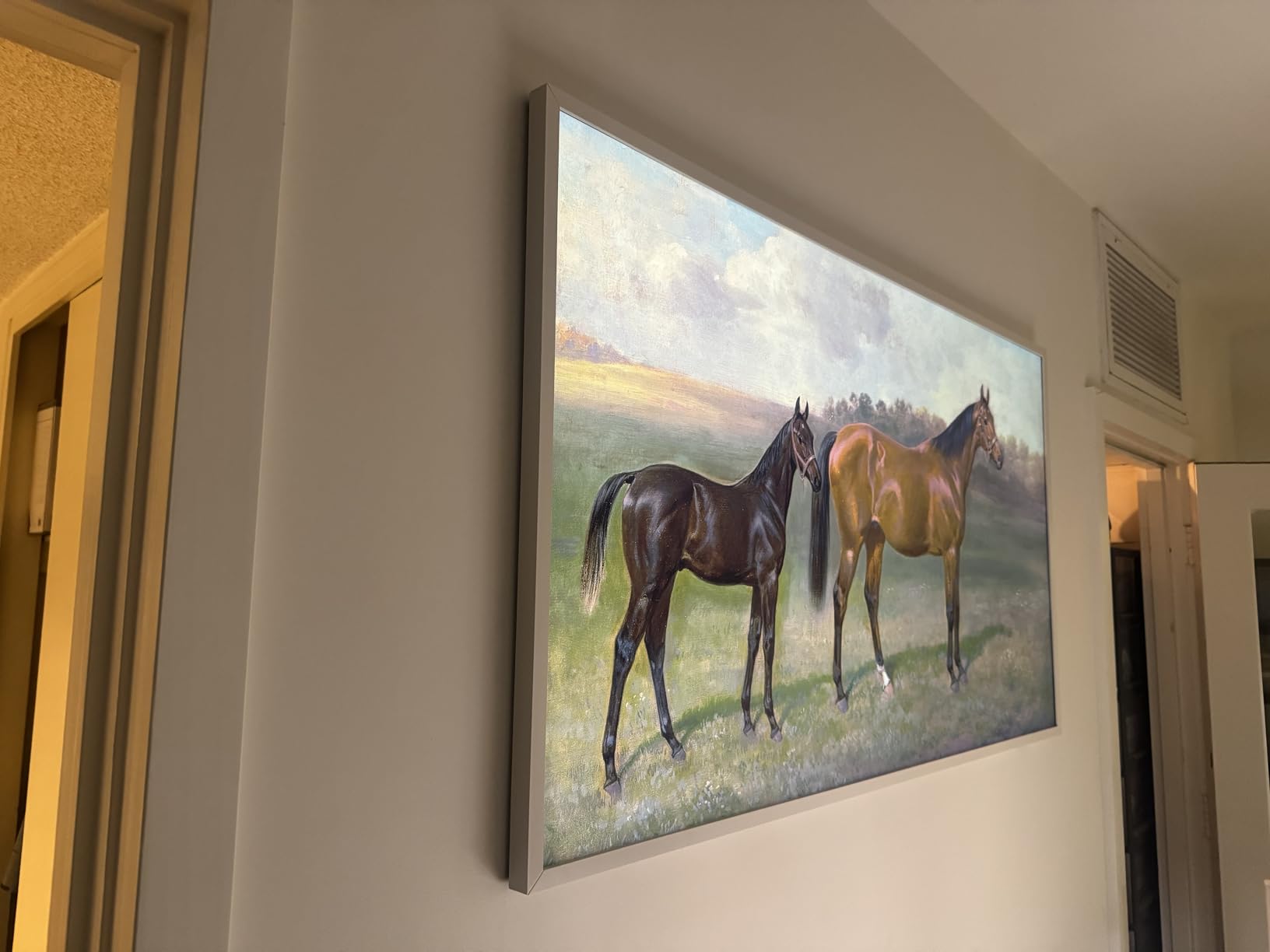 Samsung 55-Inch Class The Frame LS03F 4K QLED Smart TV (2025 Model) Slim Fit Wall Mount, Modern Frame Design, Art Mode, Samsung Vision AI customer photo 1