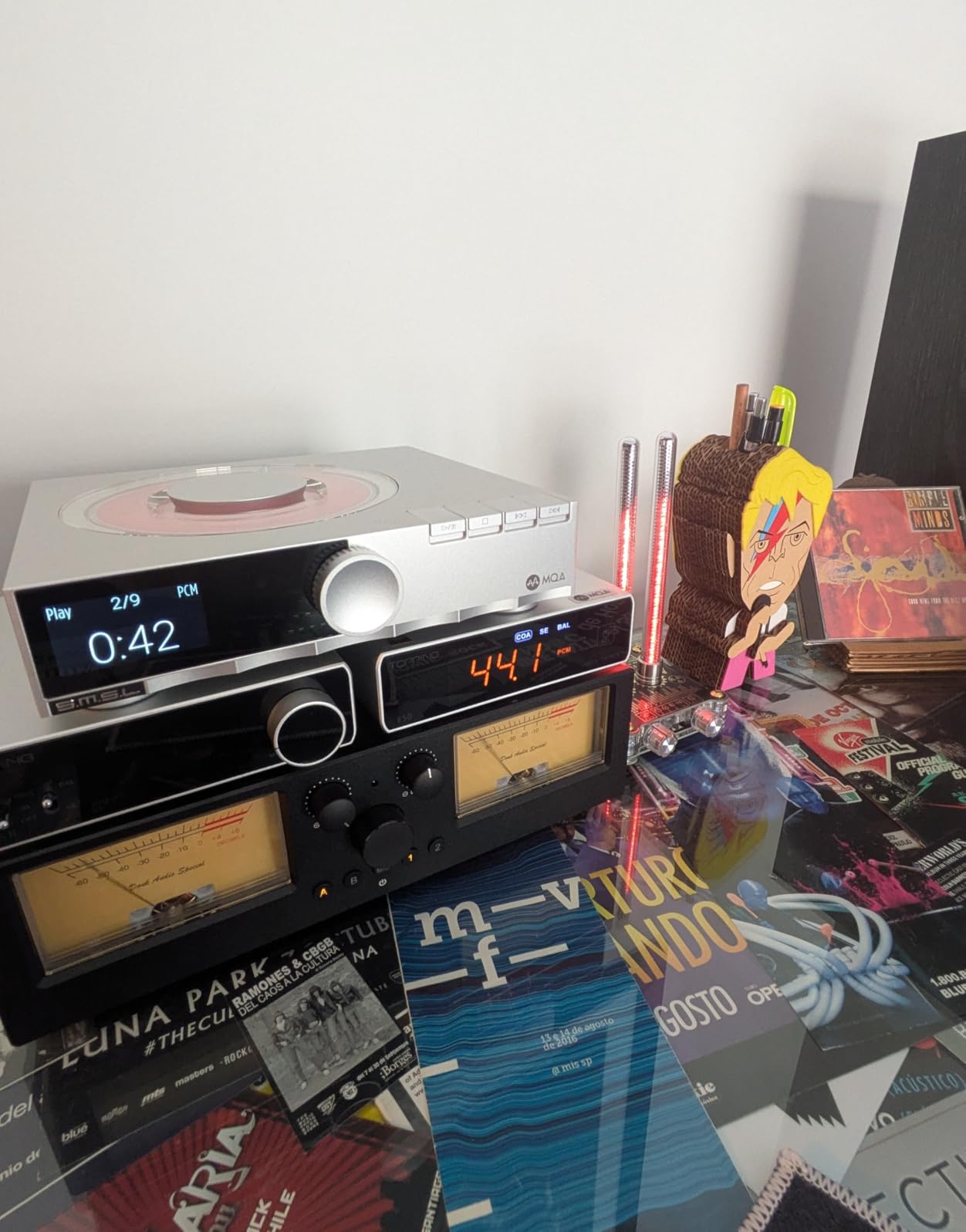 SMSL PL200T MQA-CD Reference Digital Transport CD Player with Clock Input, Optical/Coaxial/I2S/AES/EBU Output, 32bit/768kHz DSD512 customer photo 2