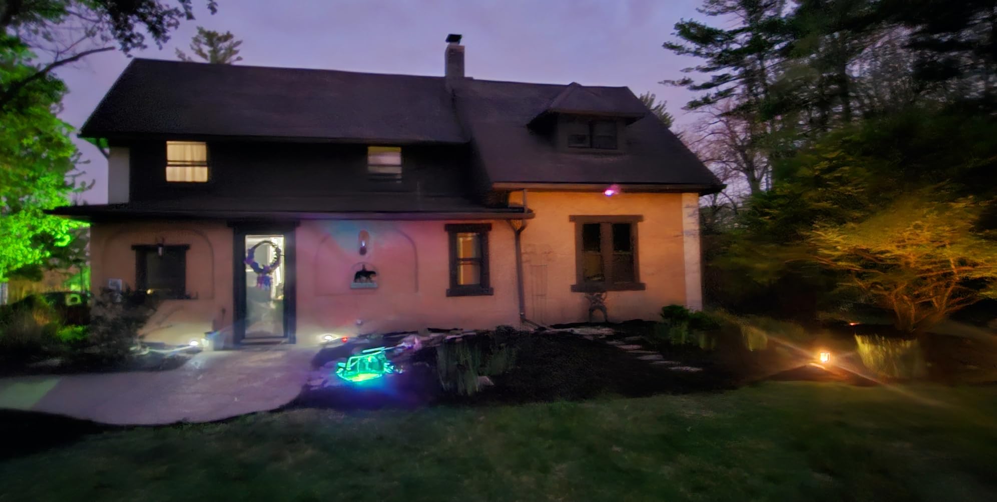 6W Pond Light LED Underwater with 12V Transformer & APP, 4 SpotLights | IP68 Waterproof Fountain Lights with Long Cables, Pond Lights for Outdoor Ponds Fountain Waterfall Yard Water Feature customer photo 1