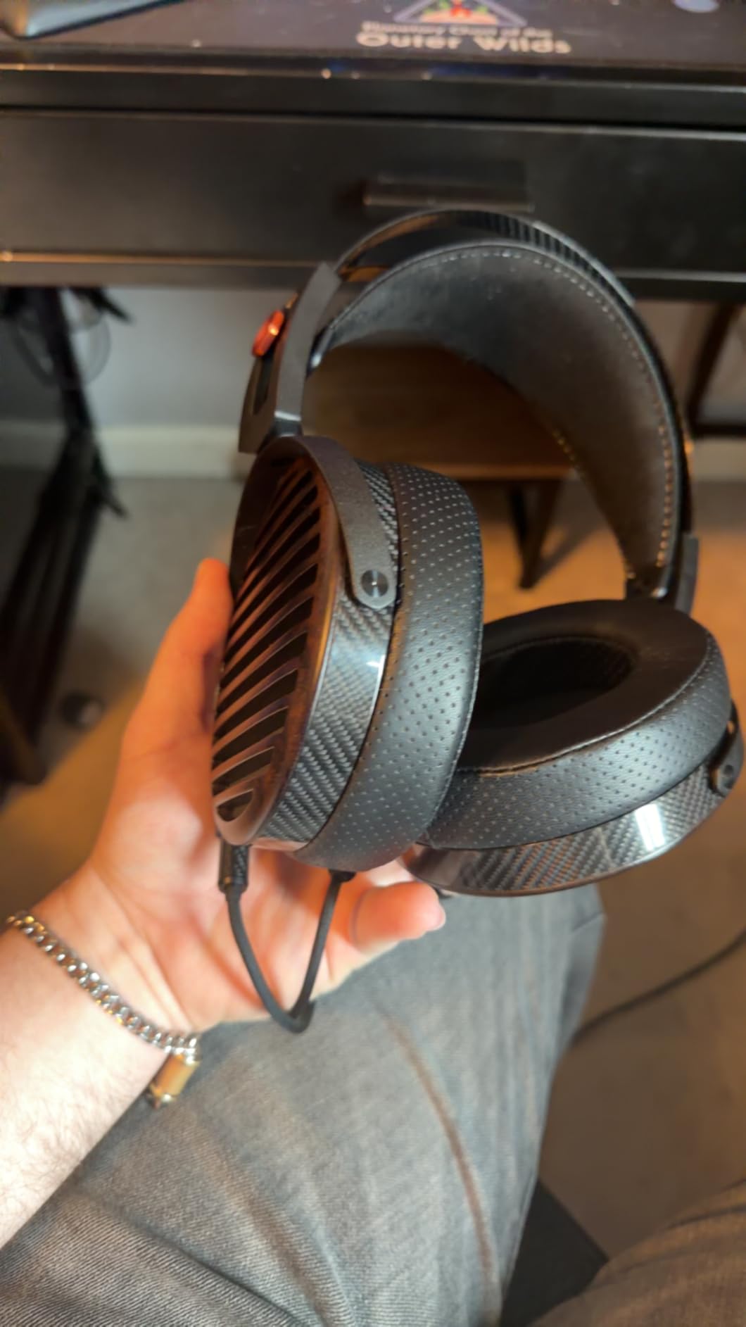 FiiO FT7 Open-Back Planar Magnetic Headphones with 106mm Gold Diaphragm and Carbon Fiber Shell customer photo 2