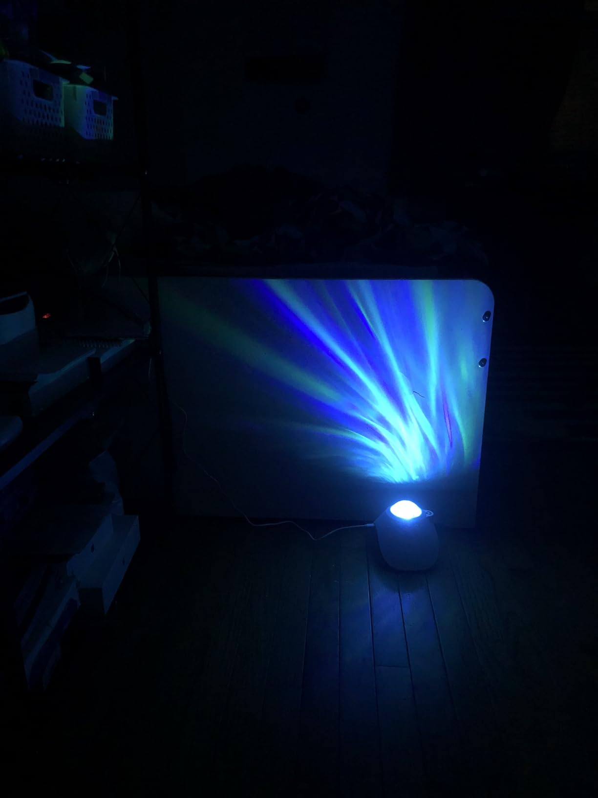 Galaxy Moon Projector, Star Night Light Projector Built-in Bluetooth Speaker, Timer and Remote Control, Night Light for Kids Adults, White Noise Light Home Decor/Bedroom/Party/Bar/Gift (Black) customer photo 1
