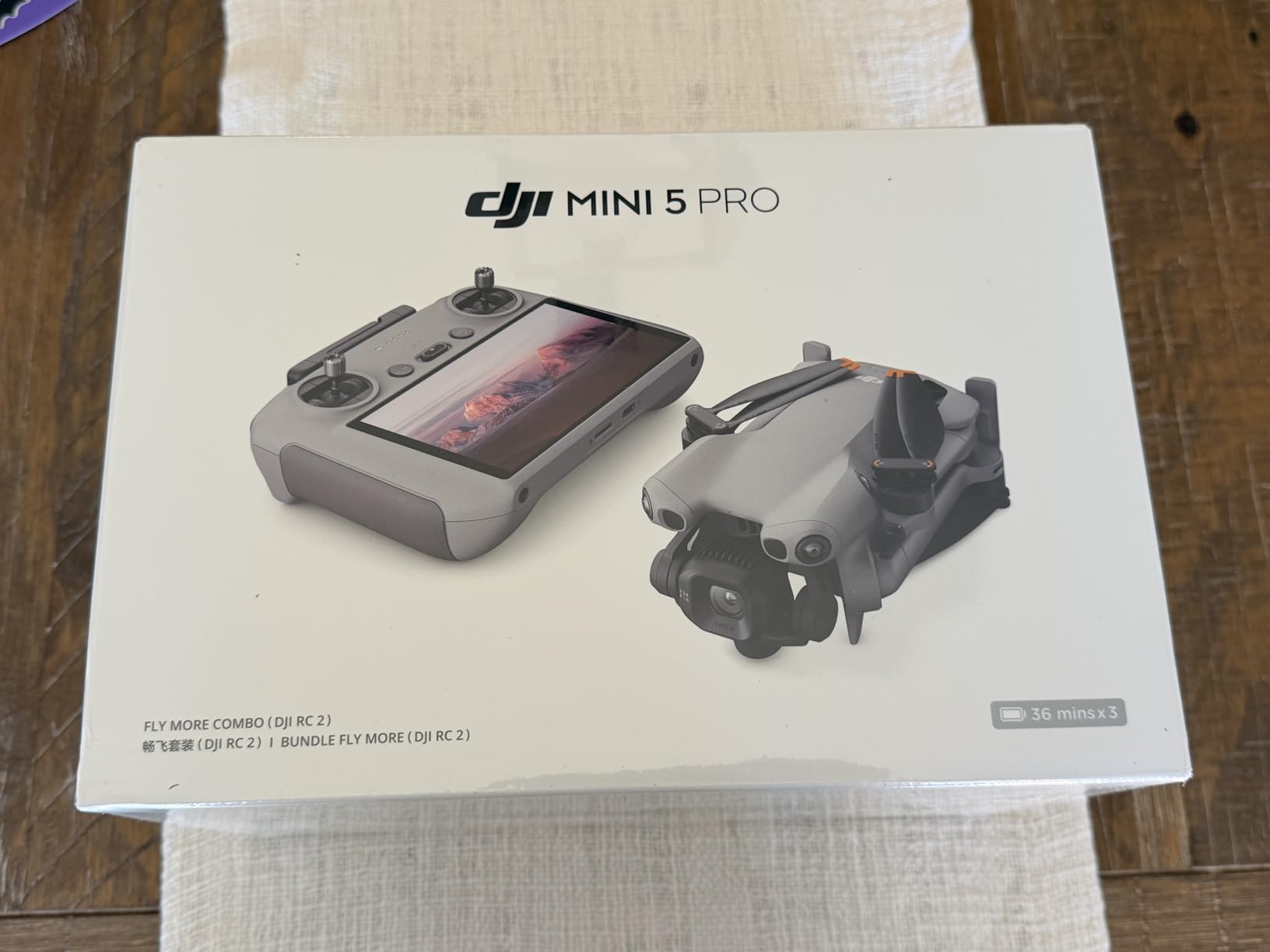 DJI Mini 5 Pro Fly More Combo with DJI RC 2, 1-Inch CMOS | 4K Drone for Beginners With Omnidirectional Obstacle Sensing, ActiveTrack 360, 225 Gimbal Rotation, 3 Batteries customer photo 1