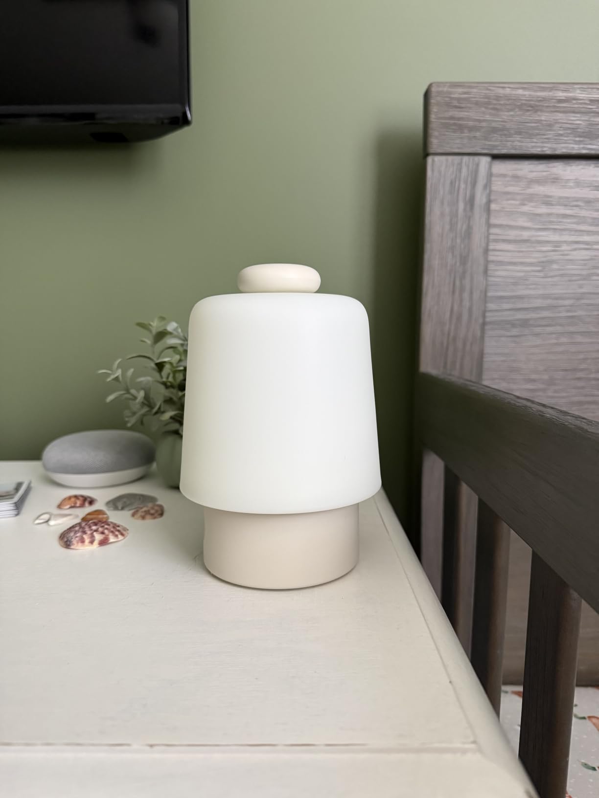 Hatch Baby Sound Machine & Night Light Routine Builder (Putty) | White noise machine, night light, toddler & kid time-to-rise alarm clock, registry essential with 3 months of sleep support customer photo 1