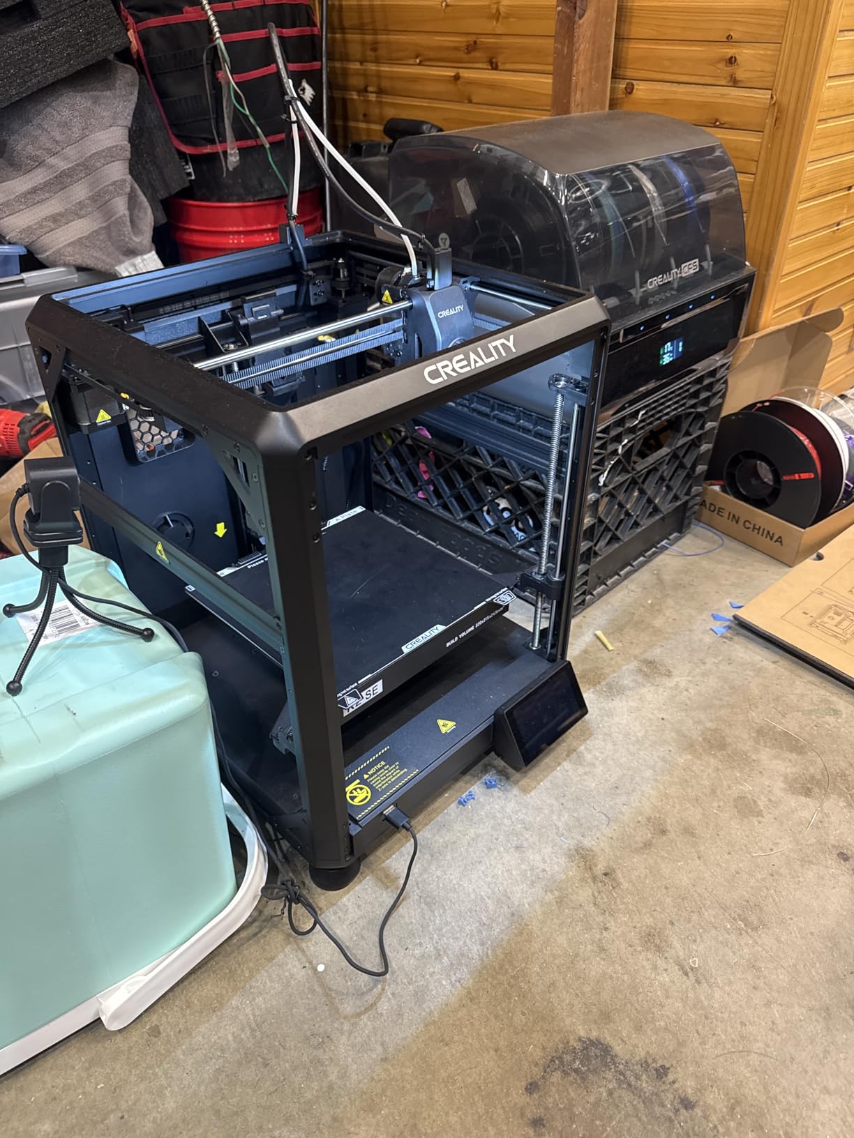 Creality Ender 3 V3 SE 3D Printer, 250mm/s Faster Print Speed CR Touch Auto Leveling Sprite Direct Extruder Dual Z-Axis Auto Filament Loading Ender 3 Upgrade 3D Printer Print Size 8.66x8.66x9.84 inch customer photo 2