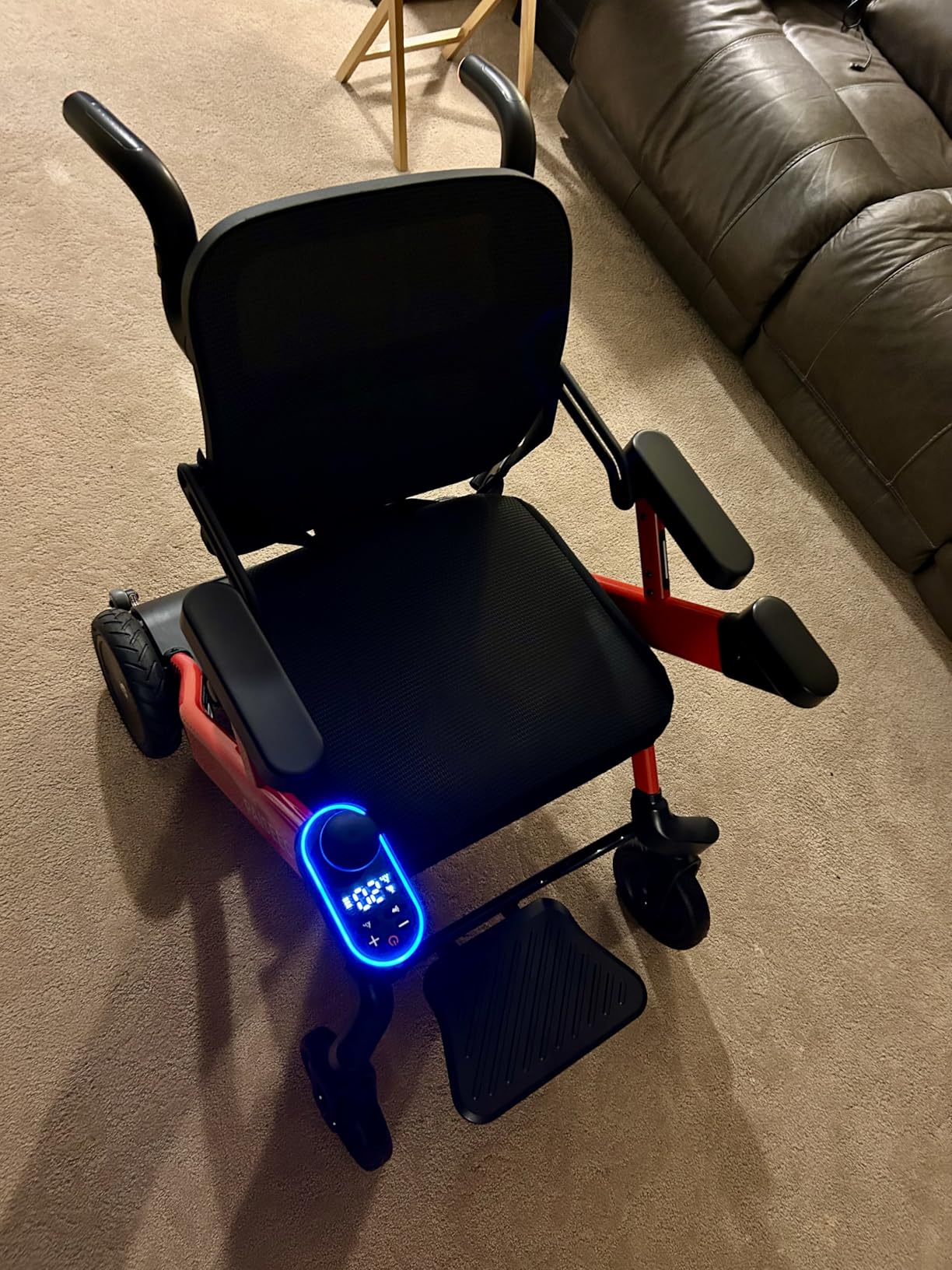 Paiseec W3 3-in-1 Electric Wheelchair for Adults with Push-Assist | Lightweight Electric Wheelchair Foldable, PAI Pro Safety Driving System, Airline Approved for Travel, 300lbs Capacity customer photo 1