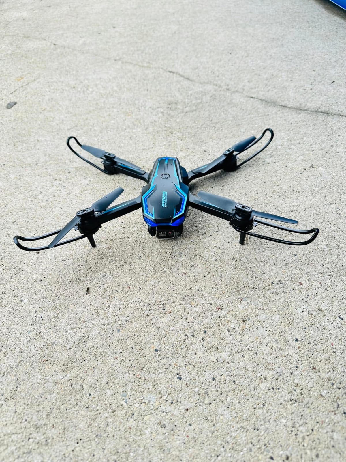 Drone with Camera for Adults, 2K HD FPV Drones with Upgrade Altitude Hold, One-Key Take Off/Landing, Speed Adjustment, Headless Mode, 2 Batteries, Beginner customer photo 1