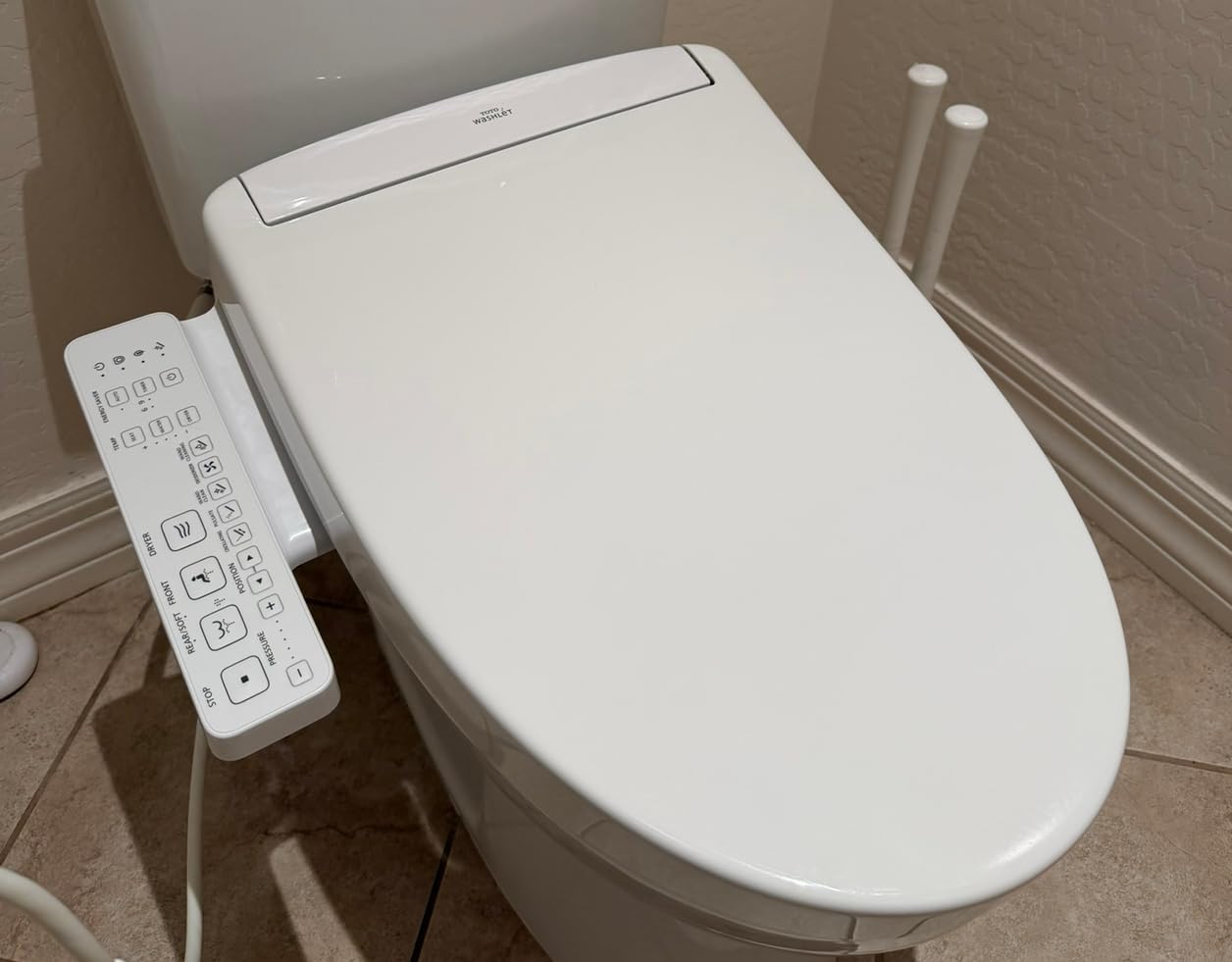 TOTO WASHLET S2 Electronic Bidet Toilet Seat with Instantaneous Water Heating, PREMIST and EWATER+ Wand Cleaning, Elongated - SW3346#01 customer photo 1