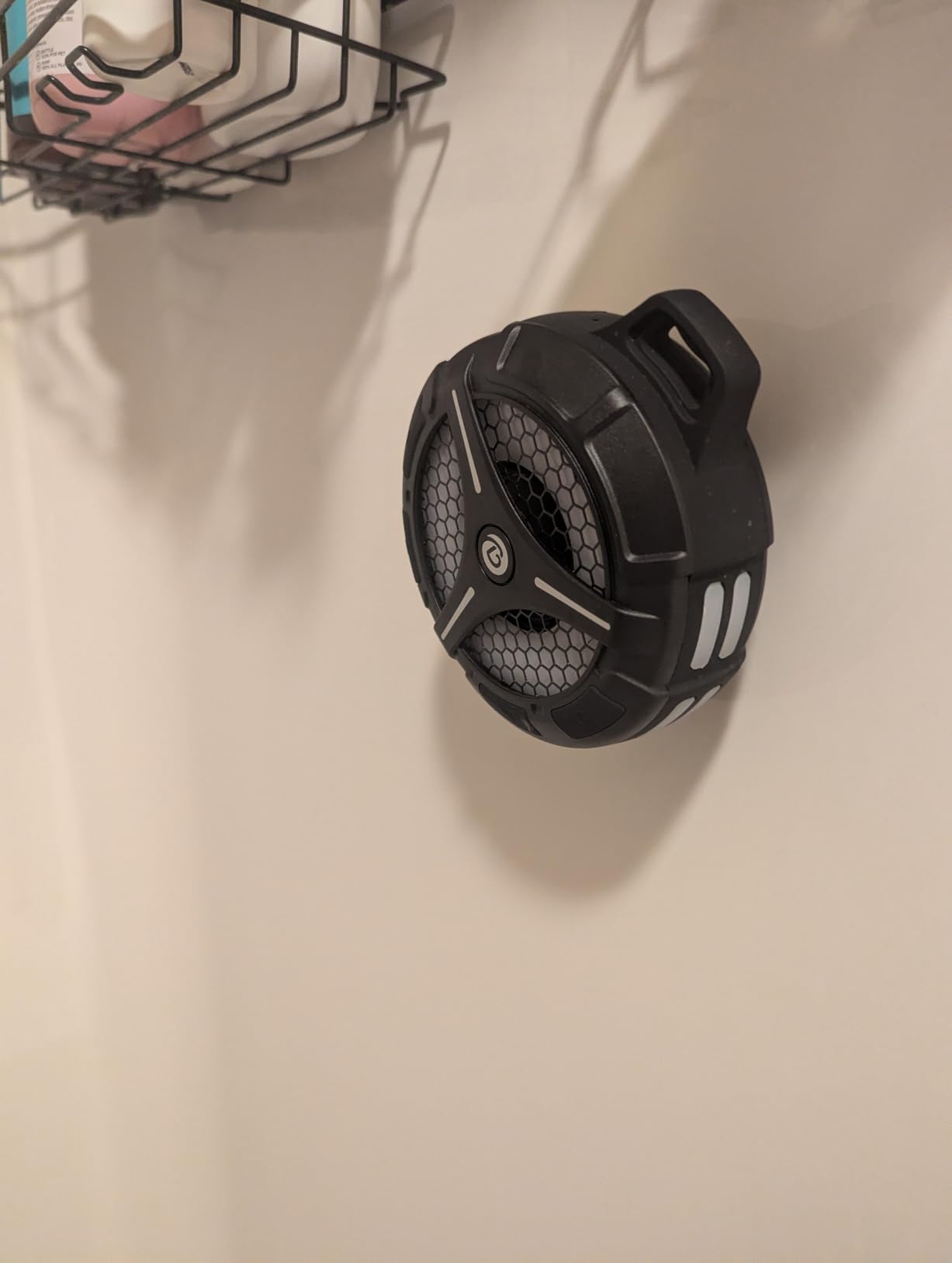 Waterproof Bluetooth Shower Speaker with Suction Cup, IPX7 Bathroom Speaker, 15W Loud Stereo Sound, Deep Bass, TWS Pairing, RGB Lights, Portable Speaker Gift for Men & Women customer photo 2