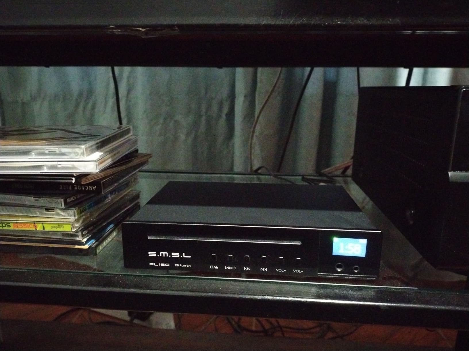 SMSL PL150 CD Player High Power CS43198 D/A chip, Standard/MQA-CD/HDCD CDs, with RCA/3.5mm & 4.4mm Headphone/Optical/Coaxial Output customer photo 2