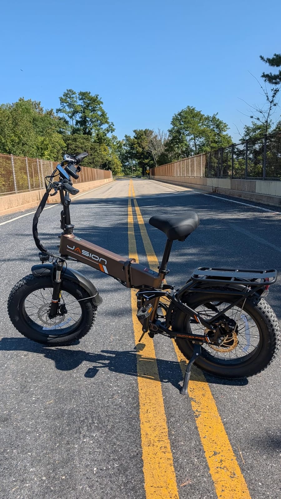 Jasion Thunder Electric Bike, 1800W Peak Ebikes for Adults, 26